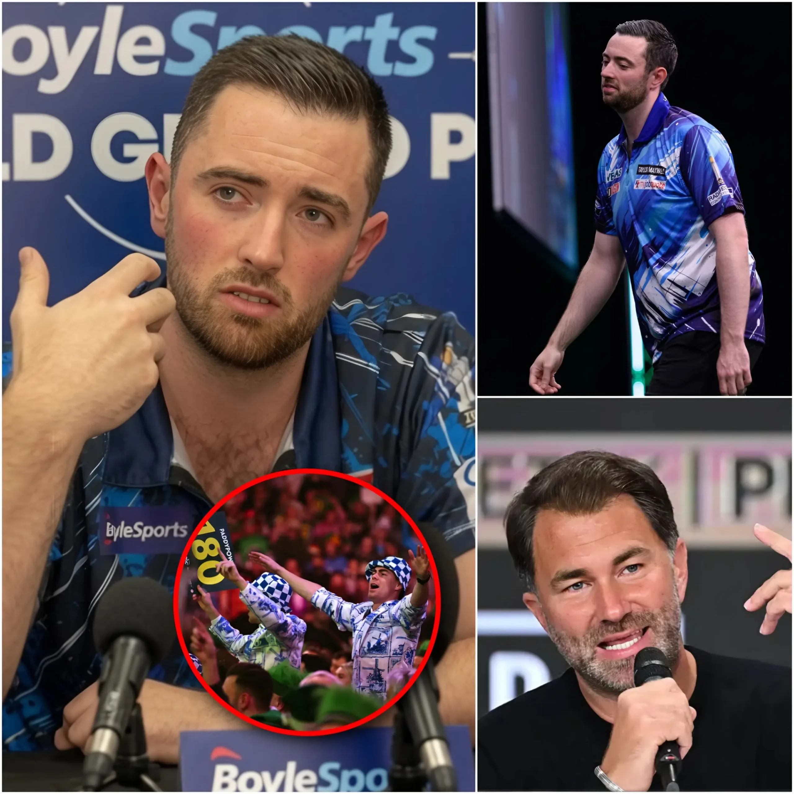 Cover Image for 🗣️😠 “I’m honestly getting fed up with it…” A furious Luke Humphries did not hold back after his dramatic last-leg defeat to Michael van Gerwen at the Nordic Darts Masters.