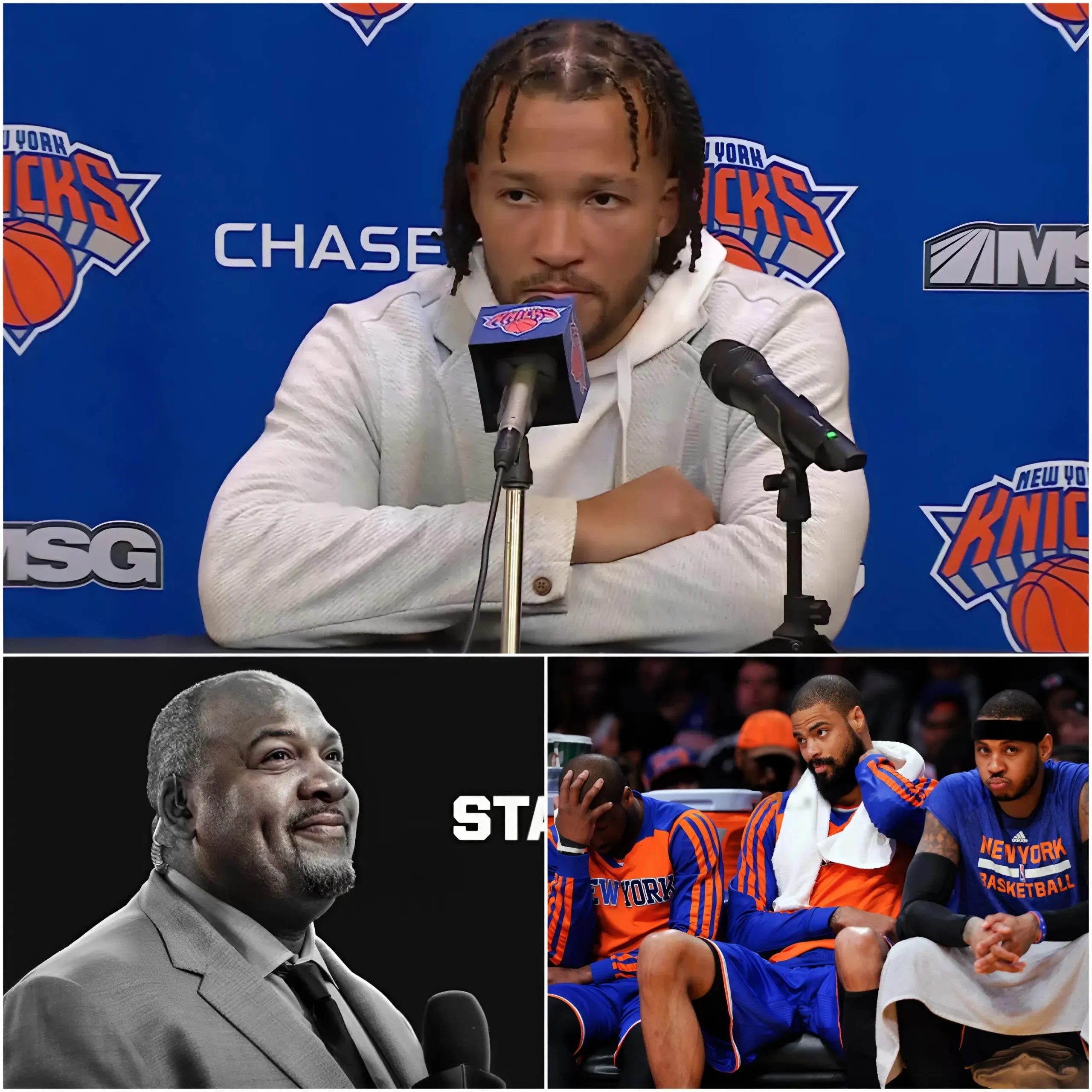 Cover Image for 💔 10 MINUTES AGO: New York Knicks captain Jalen Brunson sent his deepest condolences to legendary figure Stacey King following his passing. Representing the New York-based franchise, Brunson presented King’s family with a special memorial gift that left the entire NBA community both astonished and deeply moved… 🕊️🏀