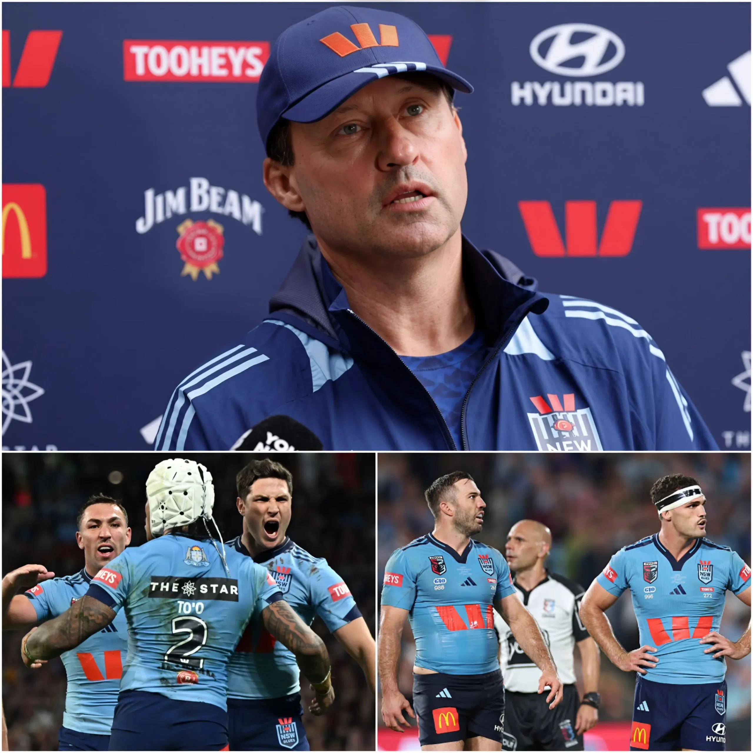 Cover Image for 🏉 ORIGIN NEWS: After their dramatic 22-20 victory in Game I, the NSW Blues are now facing a “luxury headache” as several major stars have suddenly become available again at the perfect moment.