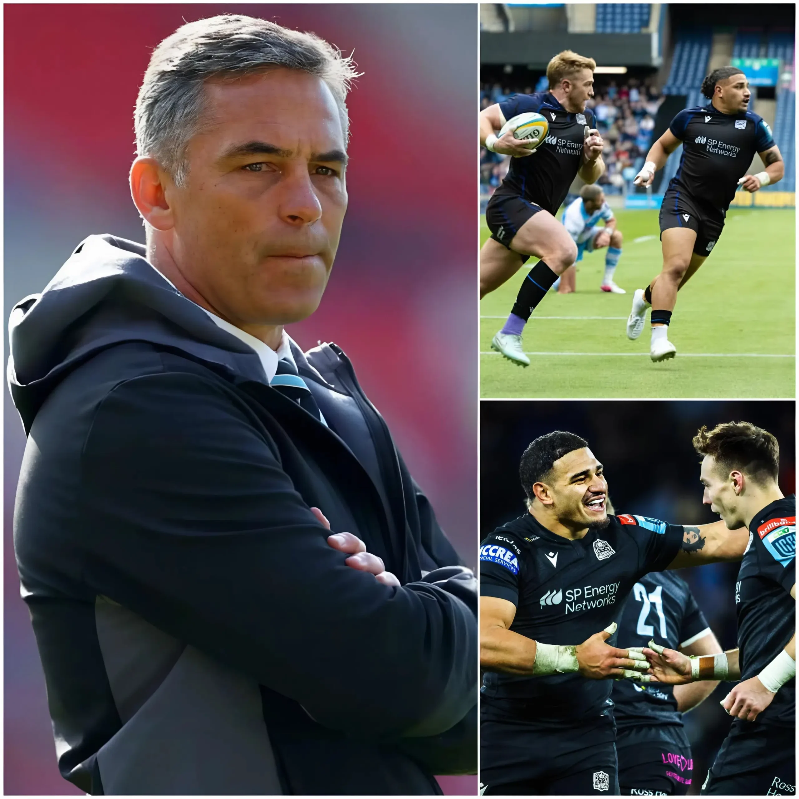 Cover Image for “‘STUPID AND BRAIN-DEAD’ – THIS WILL BE THE LAST TIME THEY PLAY FOR GLASGOW WARRIORS” – Head coach Franco Smith is said to have officially announced the permanent removal of two players from the Glasgow Warriors