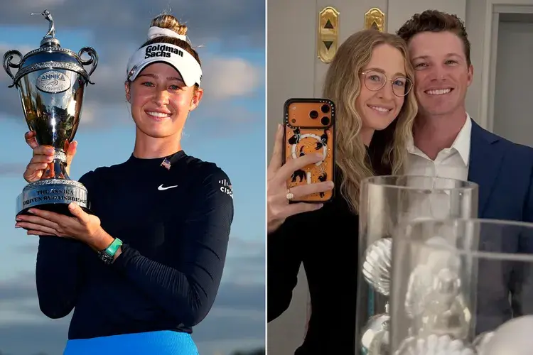 Cover Image for 💍 The mysterious man by Nelly Korda’s side has finally been revealed, instantly sparking widespread discussion across the American golf community about the world No. 1’s private life.