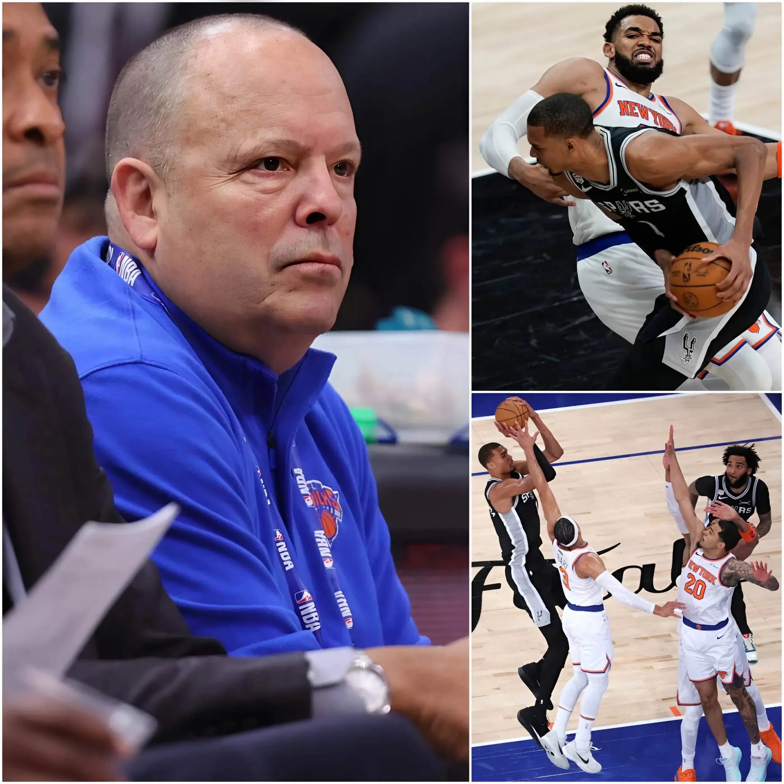 Cover Image for “‘STUPID AND BRAIN-DEAD’ – THIS WILL BE THE LAST TIME THEY PLAY FOR THE NEW YORK KNICKS” – New York Knicks president Leon Rose is reportedly set to permanently remove two players from the Knicks’