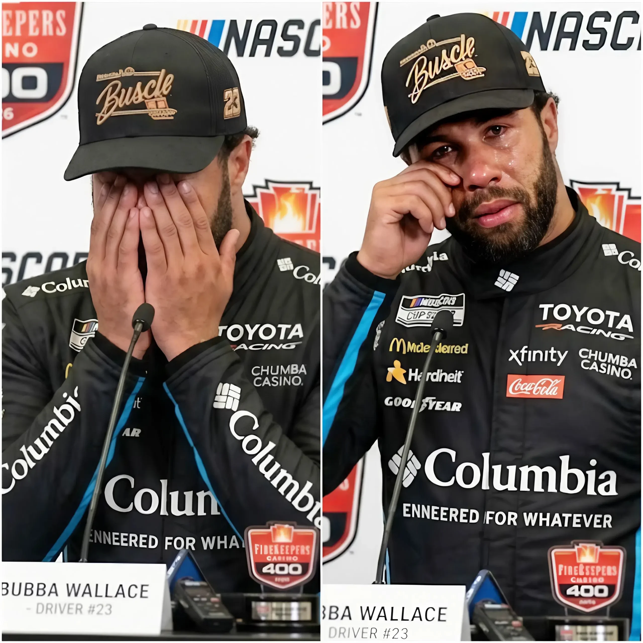 Cover Image for 🥲💔 HEARTBREAKING NEWS: 30 MINUTES AGO IN THE STATE OF MICHIGAN, USA, AFTER THE FIREKEEPERS CASINO 400, BUBBA WALLACE OFFICIALLY CONFIRMED THAT HE IS CURRENTLY… 👇