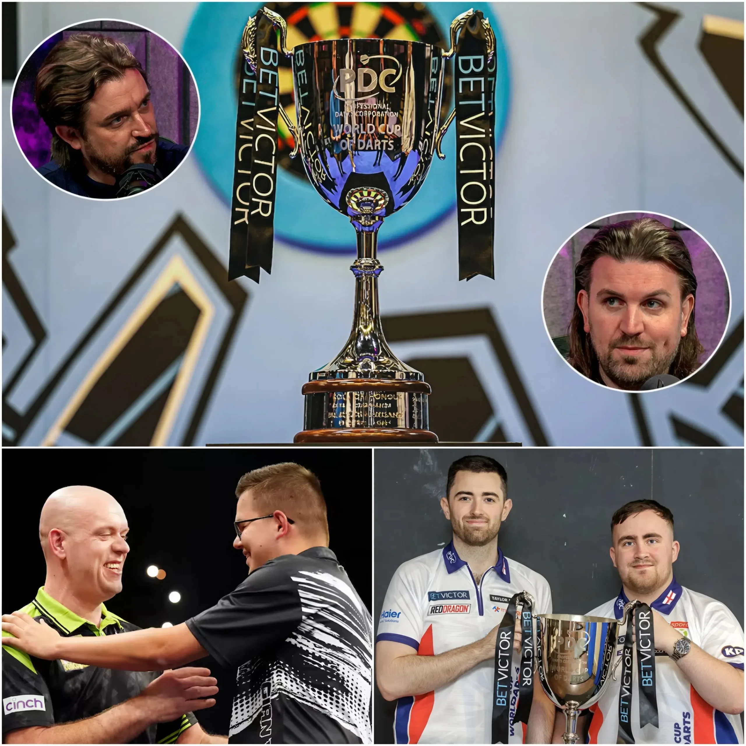 Cover Image for 🎯🏆 World Cup of Darts 2026 predictions are officially heating up as pundits revealed the pairings they believe can dominate this year’s tournament. TAKE A LOOK AT SOME PREDICTIONS BELOW! 👇👇
