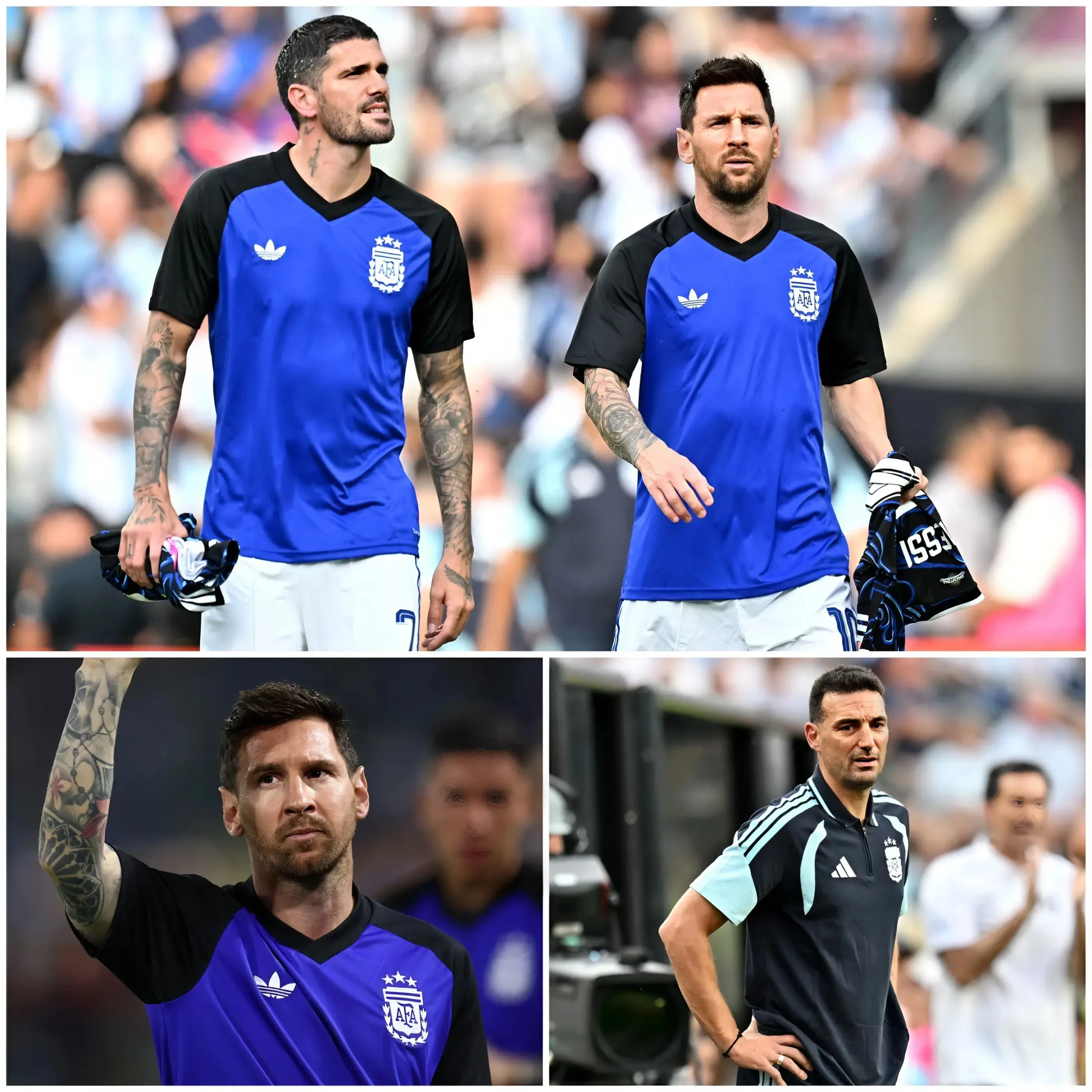 Cover Image for 🔥 Shockwaves Through Argentina’s World Cup Camp. Passport details of Messi and the entire squad were unexpectedly exposed to the public. The story behind it, revealed by Messi, points to an oversight that left the head coach and the football world buzzing… 👇🇦🇷