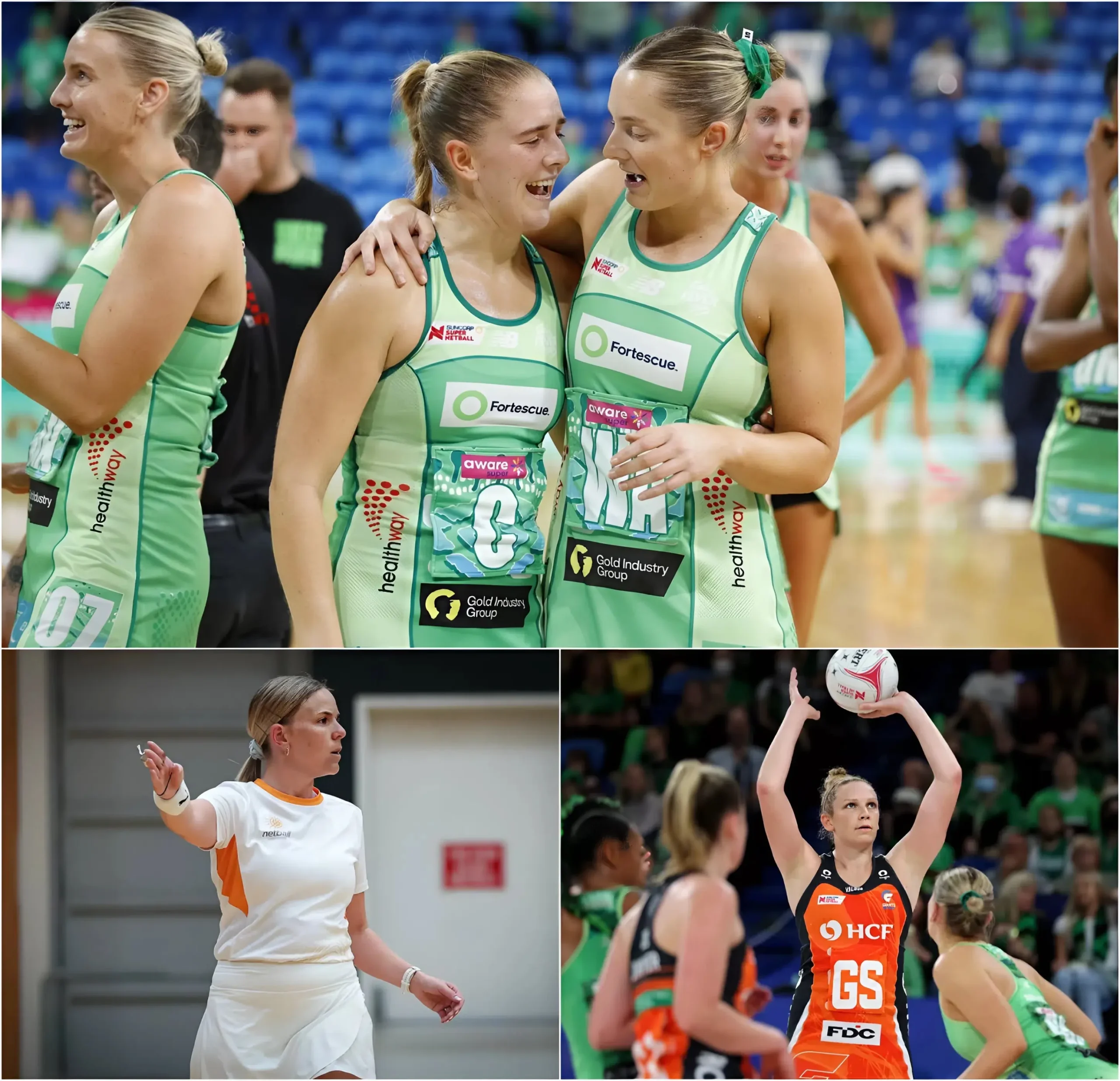 Cover Image for 🚨🏐 BREAKING NEWS: Referee Bronwen Adams, who officiated the game in the controversial 60-61 loss of the GWS Giants to the West Coast Fever in Round 13 of the Suncorp Super Netball season
