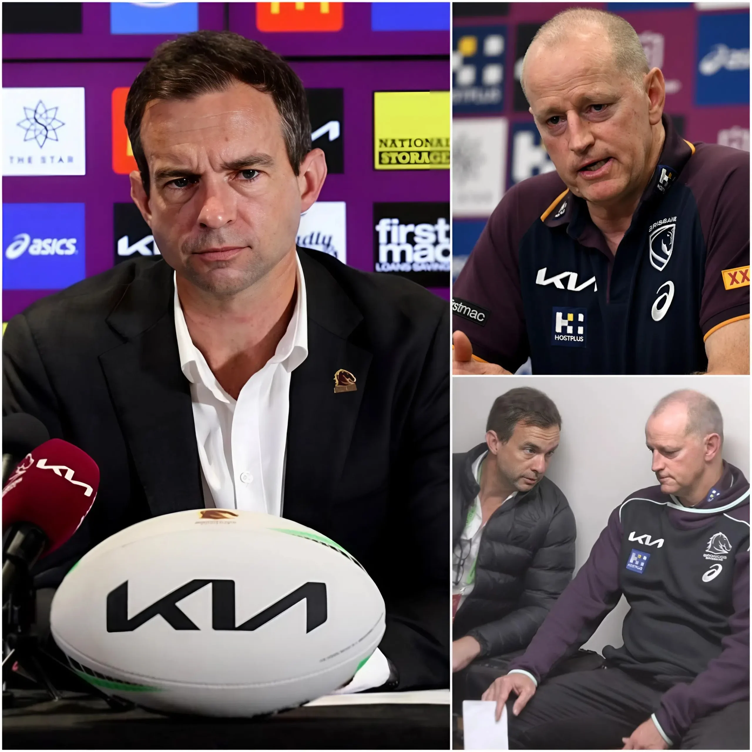 Cover Image for 🛑20 MINUTES AGO: Brisbane Broncos CEO Dave Donaghy has reportedly issued a FINAL ULTIMATUM containing three last conditions for head coach Michael Maguire following the team’s defeat to the Rabbitohs… Full details below 👇👇