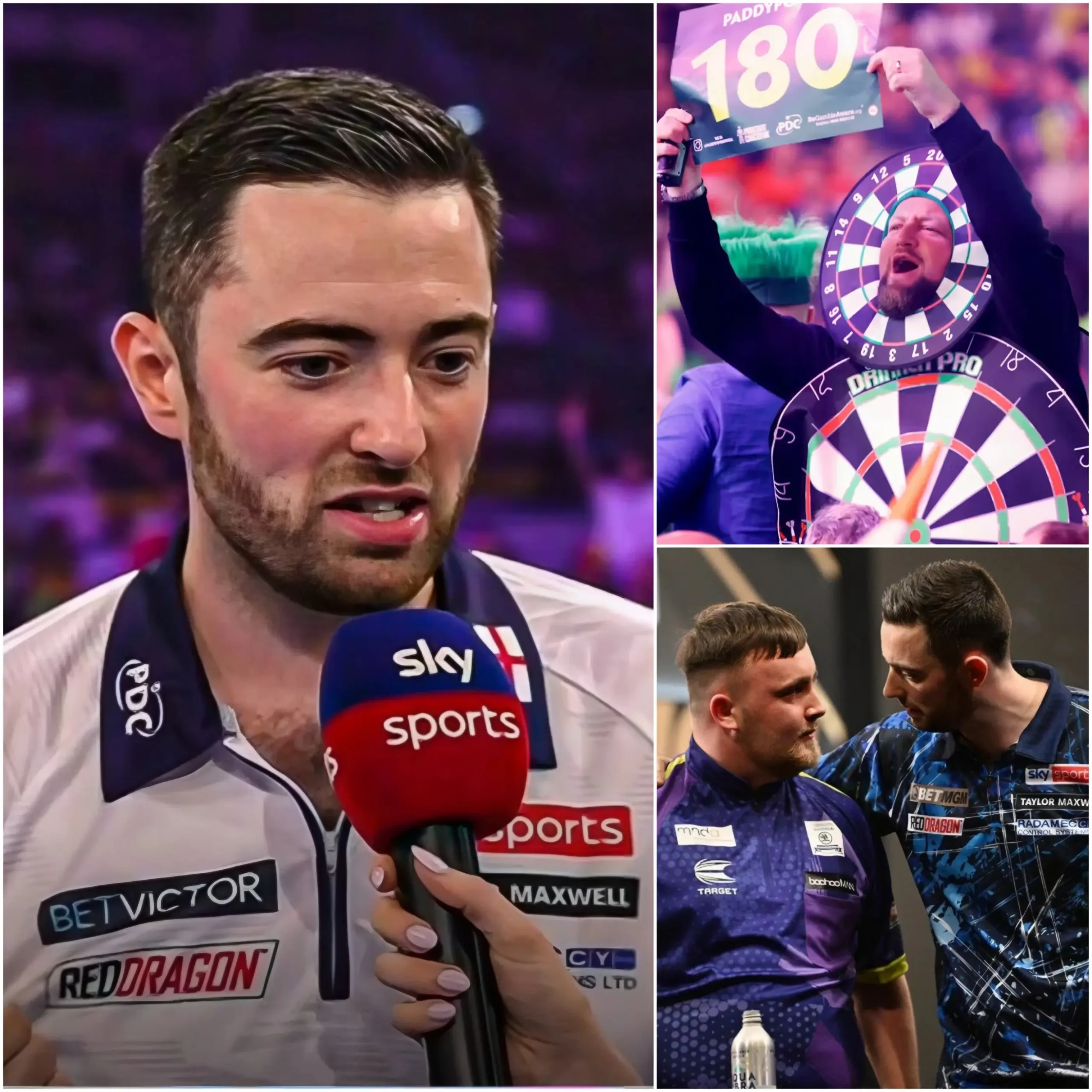 Cover Image for 🚨🎯 Luke Humphries has sent a strong message ahead of England’s opening World Cup of Darts clash, making it clear he will stand by Luke Littler if German fans once again target the teenage superstar with boos and whistles.