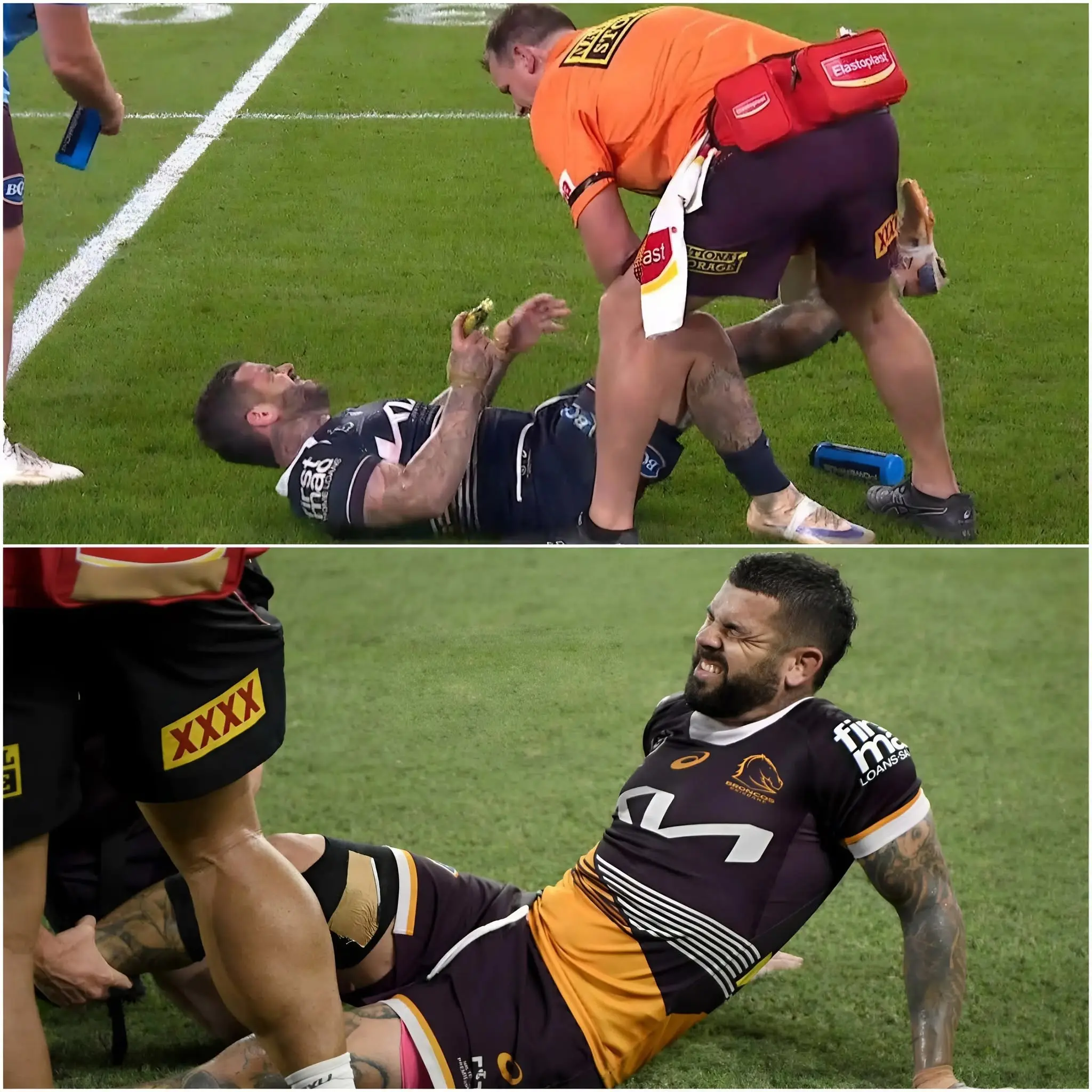 Cover Image for SAD NEWS: The Brisbane Broncos medical team has announced the extent of Adam Reynolds’ injury following the club’s biggest defeat in history against the South Sydney Rabbitohs, leaving Broncos fans in tears.