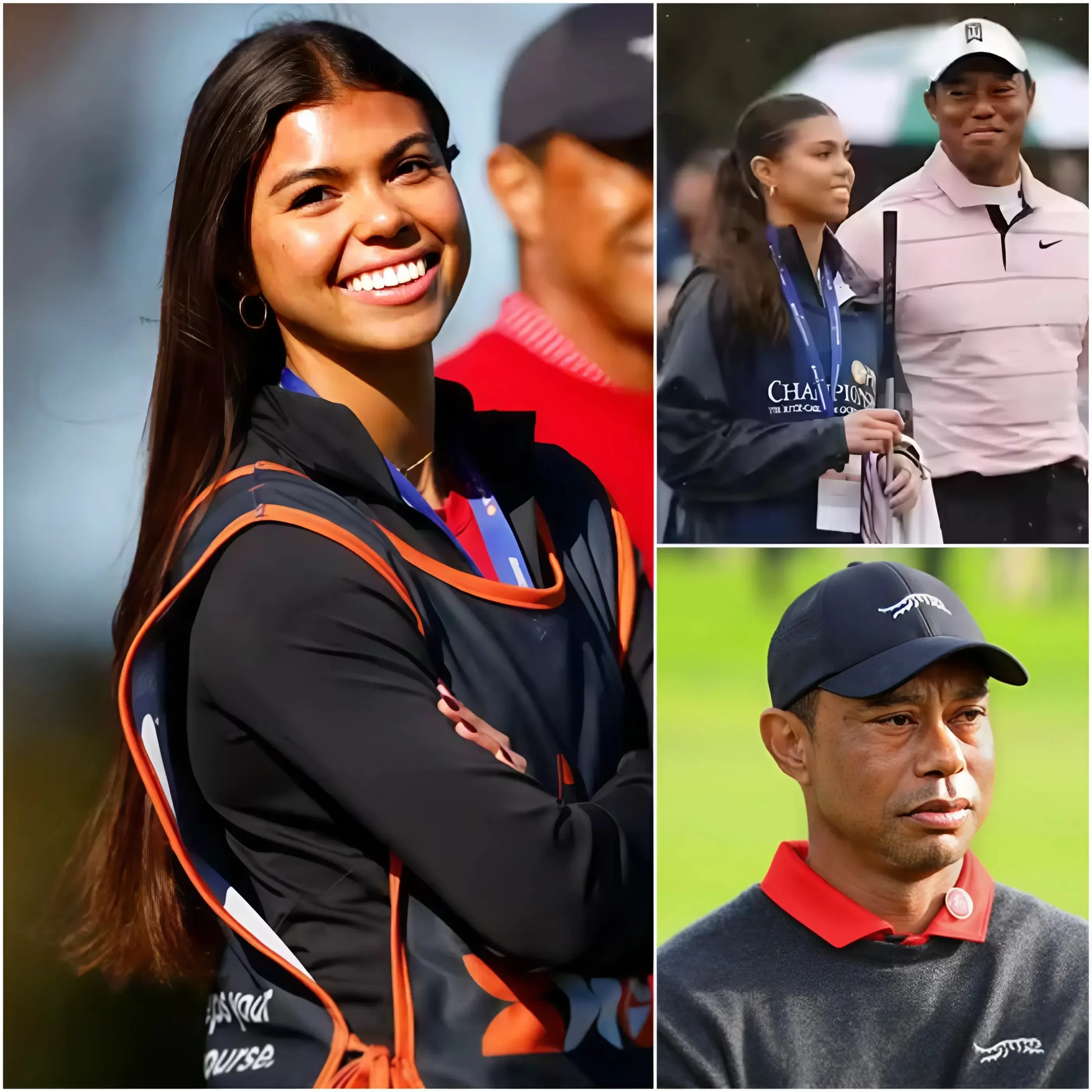 Cover Image for TIGER WOODS’ DAUGHTER IS LEAVING FANS STUNNED: Sam Woods has undergone a remarkable transformation in recent years, to the point that many barely recognize the young girl who once stood beside the golf legend during some of the most memorable moments of his career.