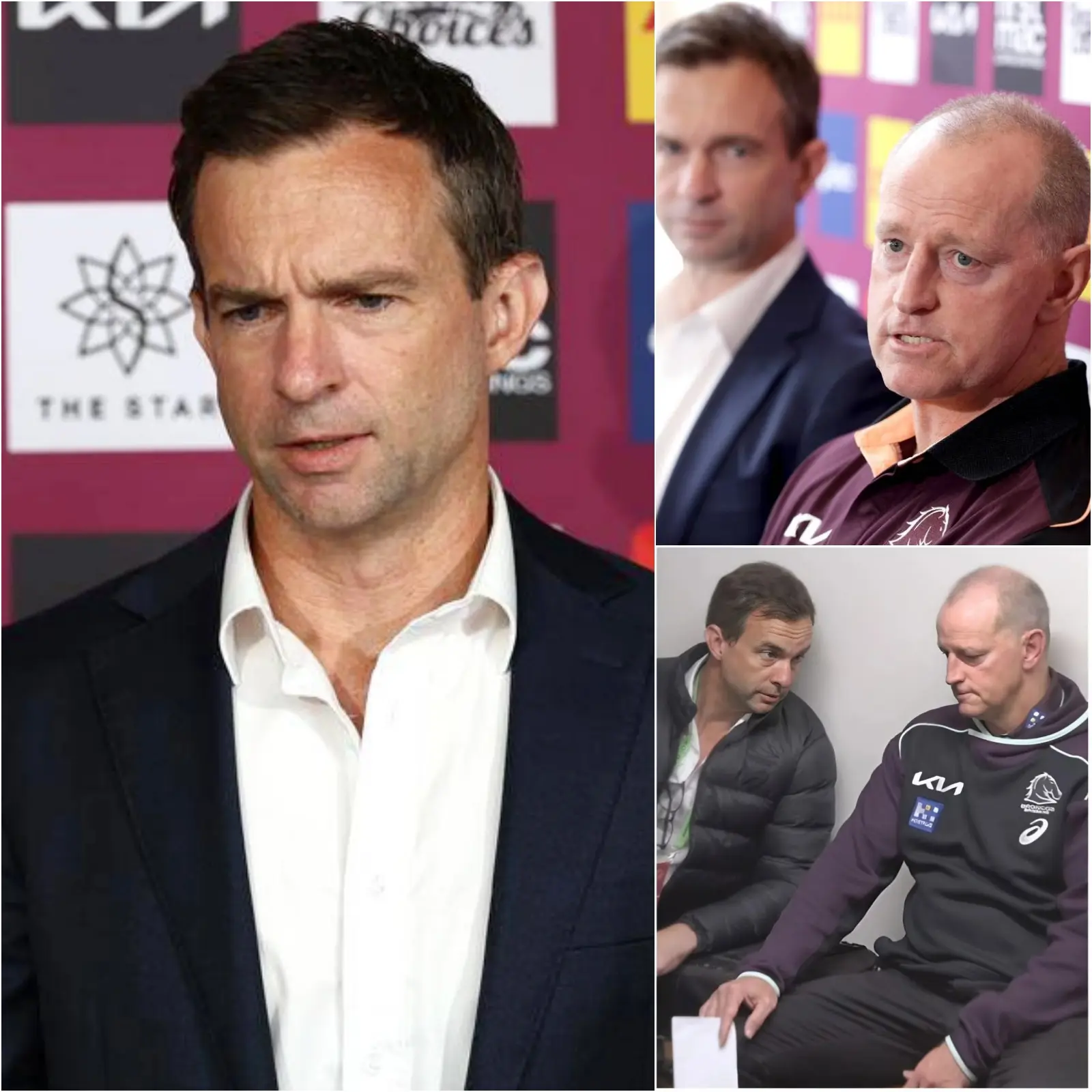 Cover Image for 🛑NEWS FROM A FEW MINUTES AGO: Brisbane Broncos CEO Dave Donaghy is reportedly making a FINAL DECISION with three final conditions for head coach Michael Maguire following the team’s loss to the Rabbitohs…