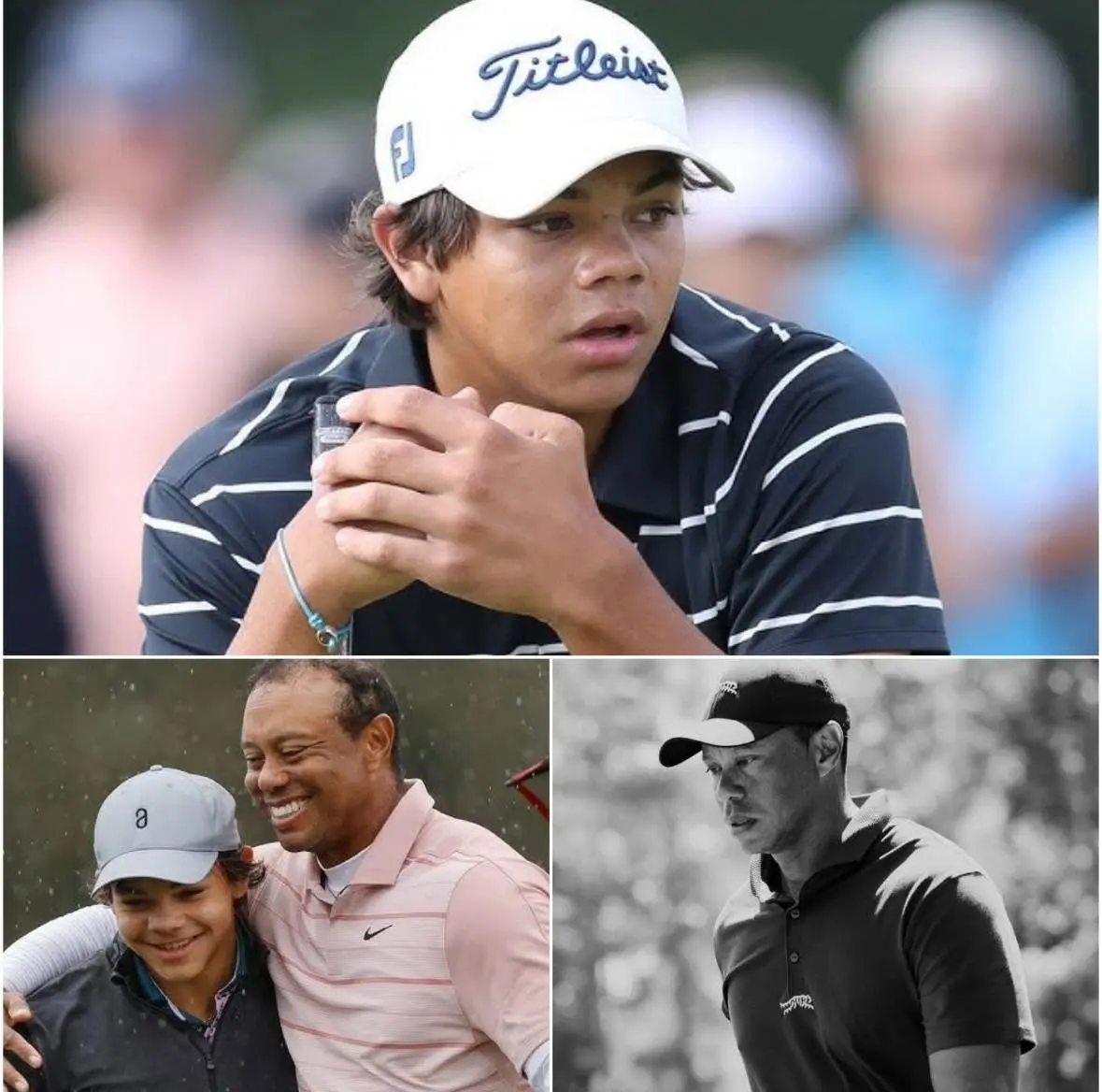 Cover Image for “DAD, I MISS YOU!” – Charlie Woods Breaks Silence on Tiger Woods’ Disappearance from the Spotlight, Revealing a Heartbreaking Reason That Has Left Fans Devastated