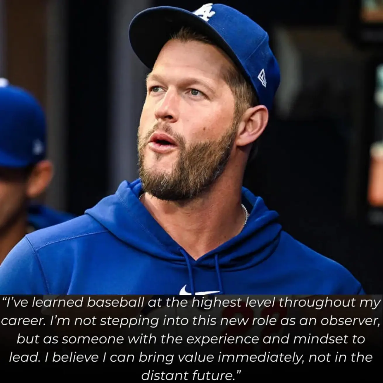 Cover Image for BREAKING: Dodgers icon Clayton Kershaw has sparked a wave of excitement across Los Angeles after revealing his desire to return to the team in a powerful leadership role