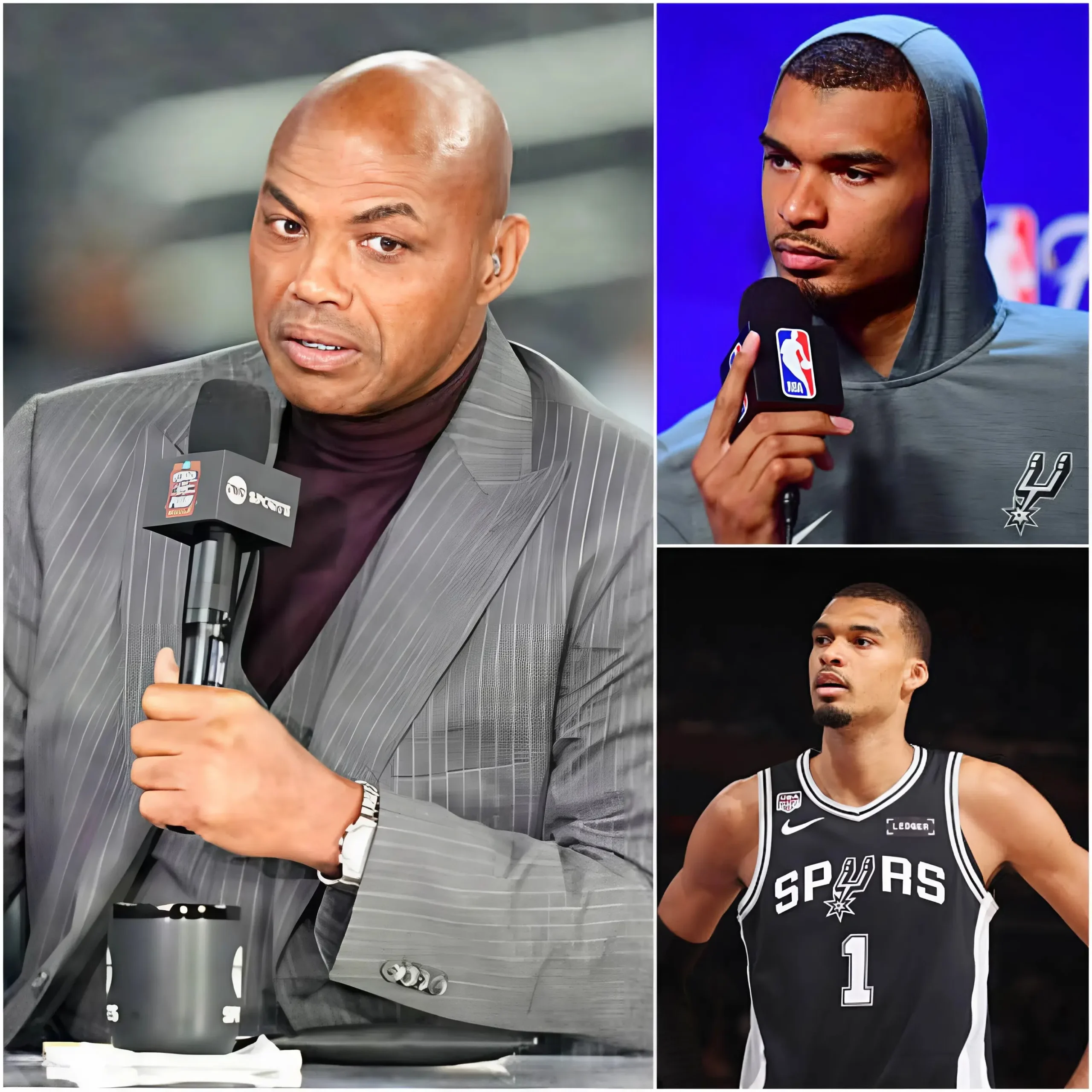 Cover Image for 🔴🔥 “HE WAS SUPPOSED TO CARRY THE TEAM — BUT ENDED UP WATCHING EVERYTHING FALL APART IN FRONT OF HIM!” Charles Barkley delivered a harsh critique of Victor Wembanyama following what was described as a disastrous performance in the shocking 106–107 loss involving the New York Knicks.