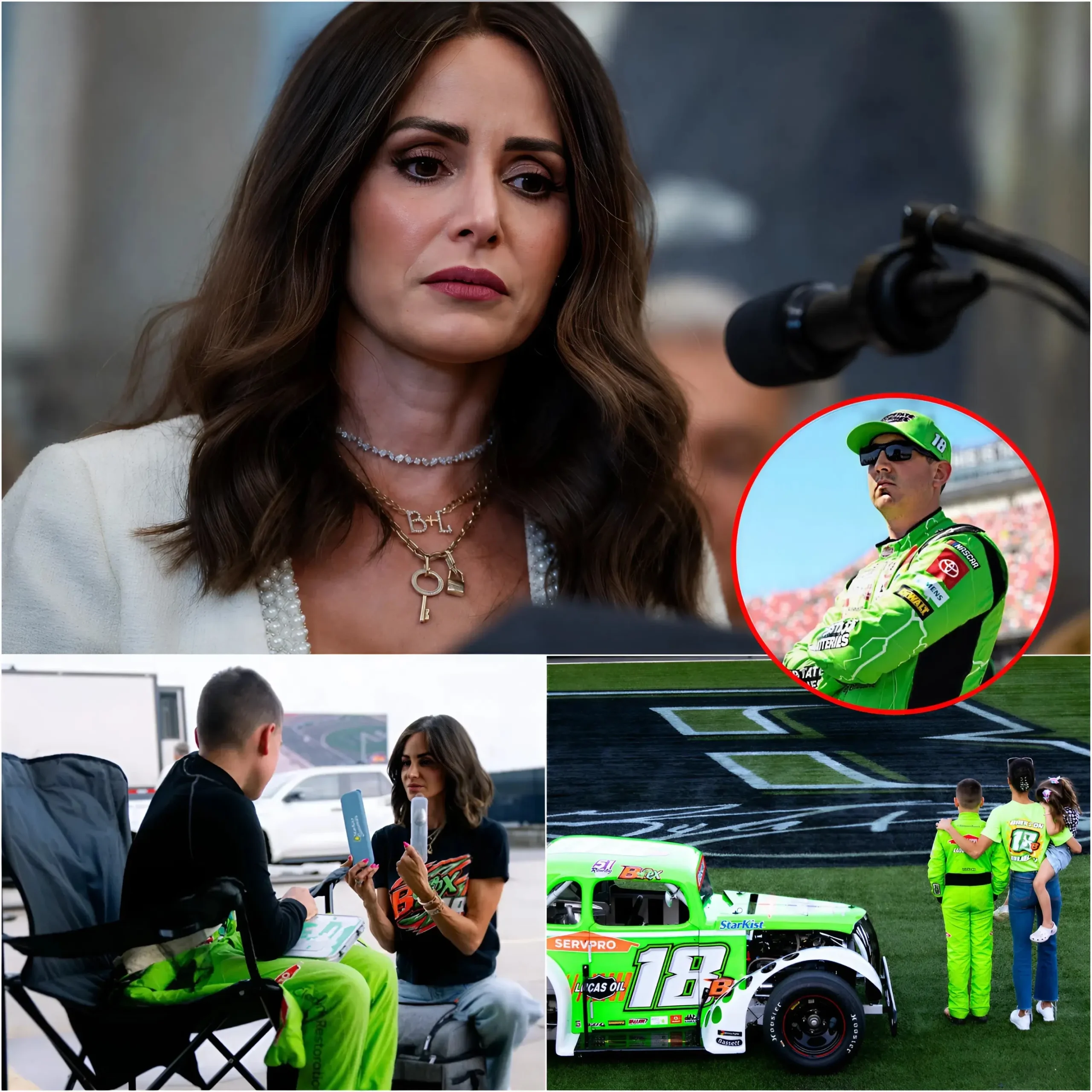 Cover Image for “This dream he and his son built together from the beginning, I don’t want my son to miss it.” 🚨🏁 Samantha Busch tearfully revealed the heartbreaking truth after witnessing Brexton’s return to the track: Behind the moment of pride lies the hidden pain of Kyle Busch’s unfinished legacy that the next generation is forced to carry!