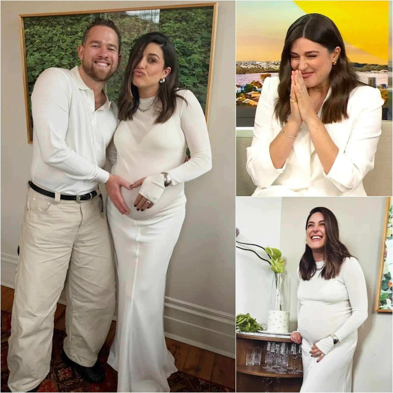 Cover Image for 💖 “I can’t hide my joy after 13 years of marriage…” TV presenter Sarah Abo joyfully reveals the genɗer of her unborn baby