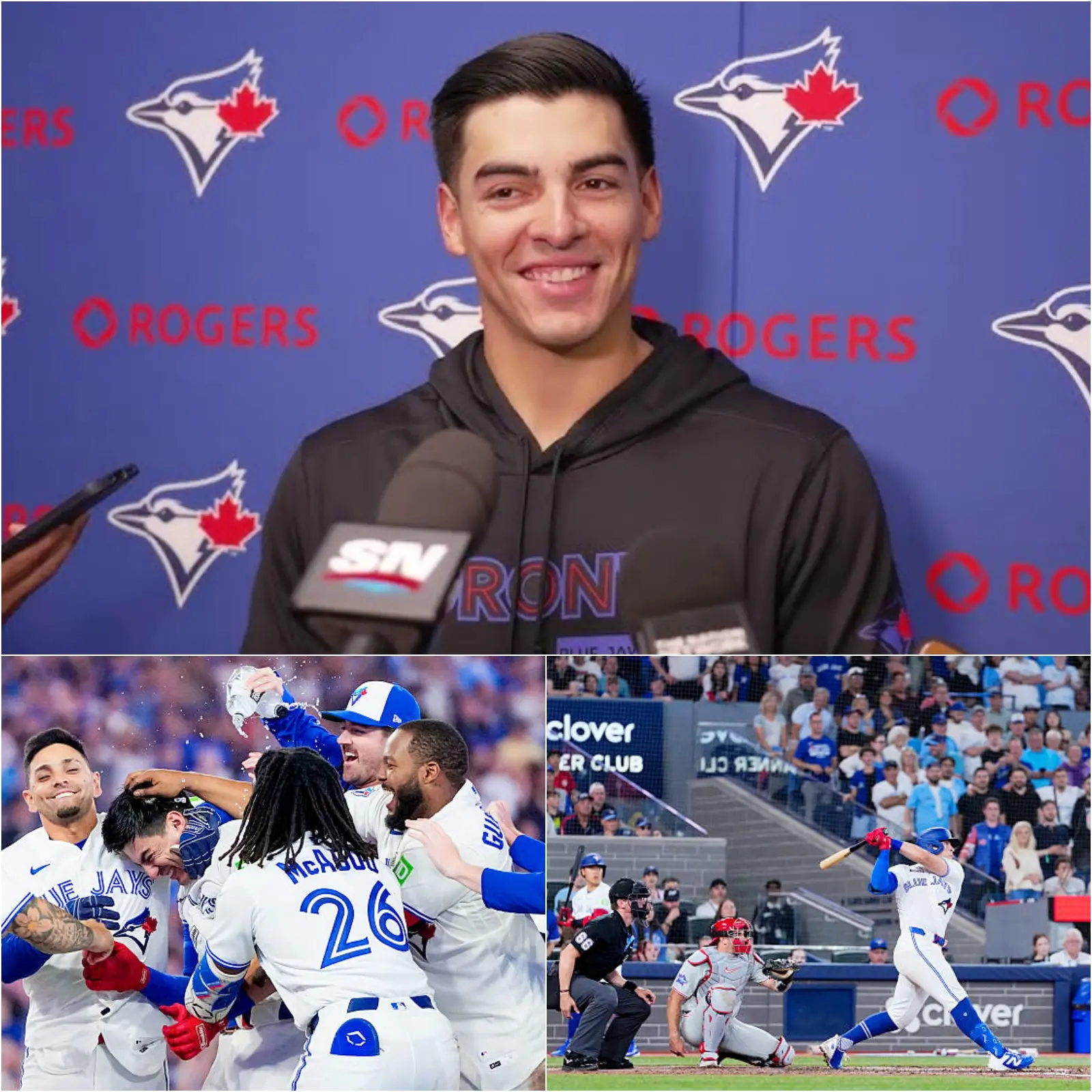 Cover Image for “I’m proud of my time with the Blue Jays.” Brandon Valenzuela has forged an emotional story for the Toronto Blue Jays, rising from a reserve to an unexpected mainstay during Alejandro Kirk’s injury absence.