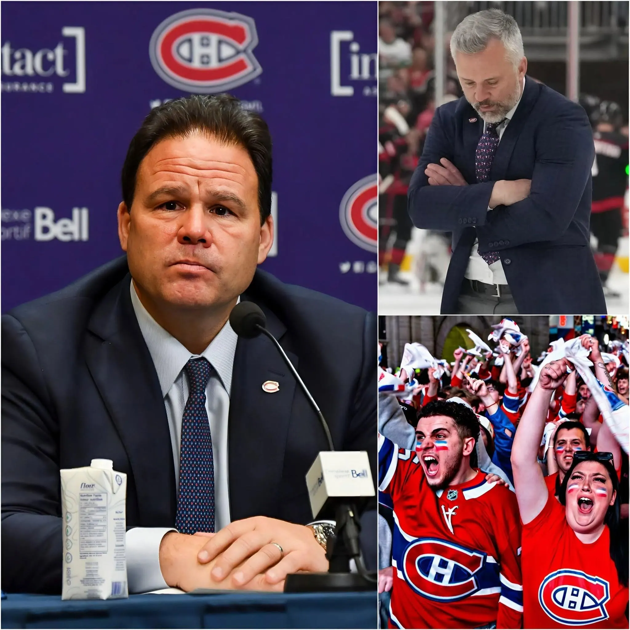 Cover Image for NOUVELLE CHOC : Après de nombreuses réunions internes visant à préparer une équipe et un entraîneur réellement adaptés à l’équipe, la direction des Canadiens de Montréal a pris une décision finale concernant l’entraîneur Martin St.