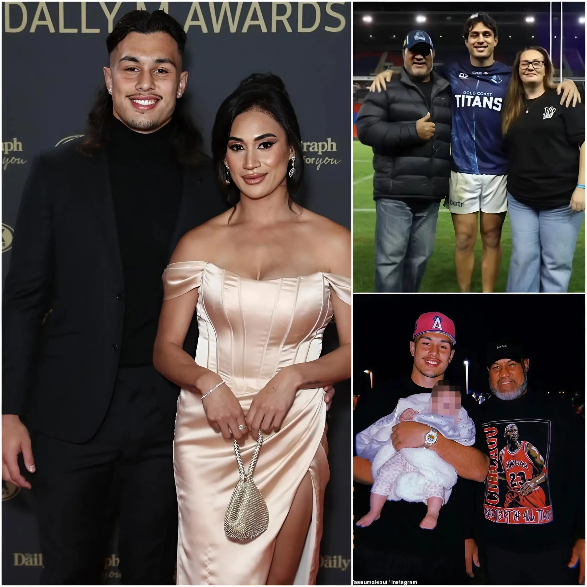 Cover Image for ‘He’s a bloody strong fella….’ Tino Fa’asuamaleaui’s missus Jordan Ngarimu has opened up about the big unit after the heartbreaking news that his old man