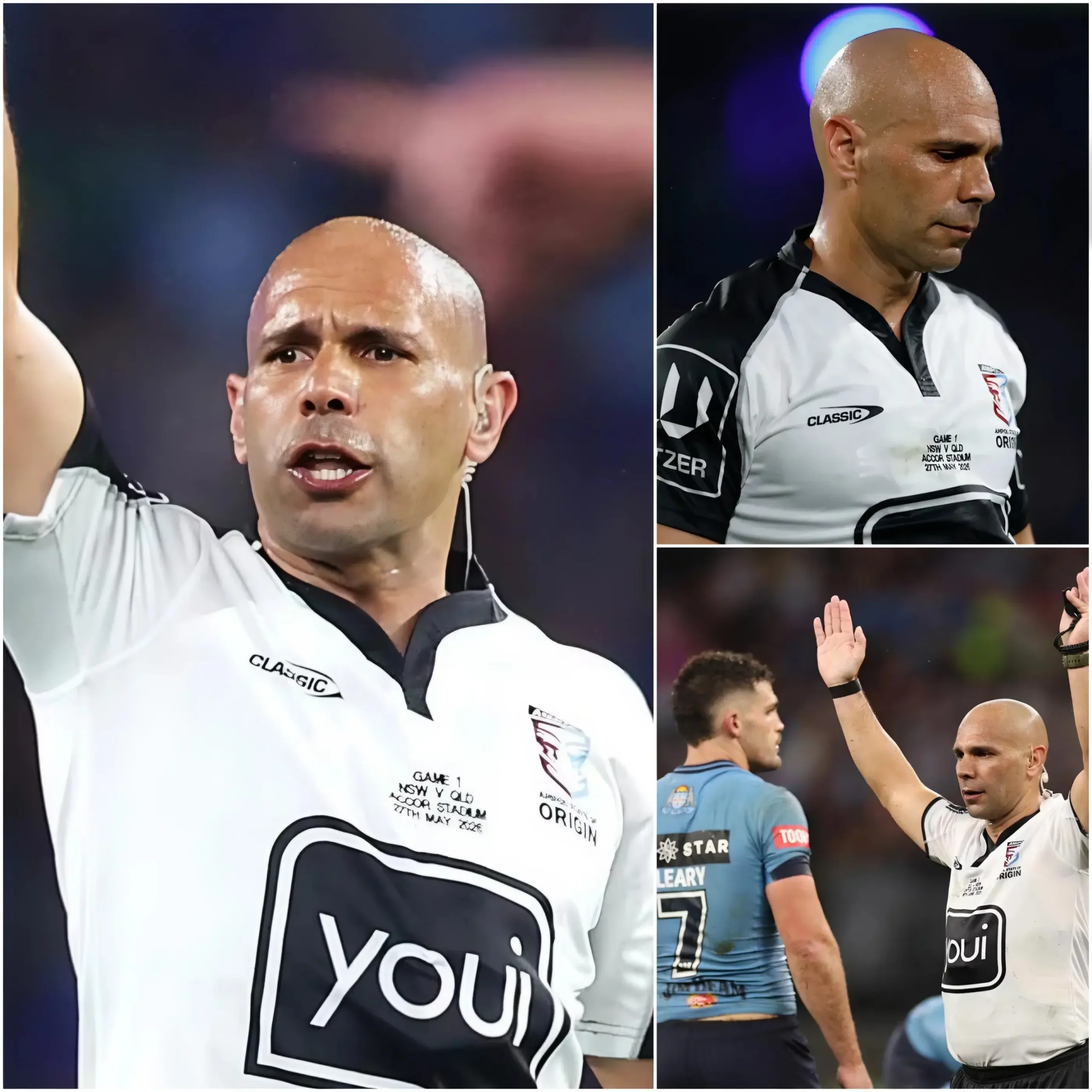 Cover Image for 🚨🏉 NRL IN SHOCK: A senior match official has found himself at the center of a controversy that is sending waves through Australian rugby league.