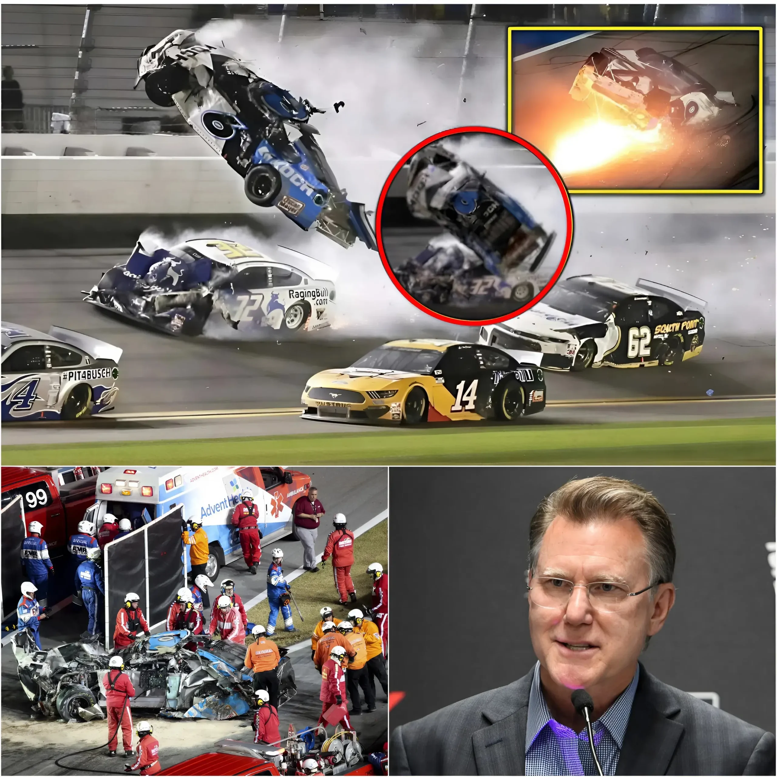 Cover Image for You Won’t Believe This Tragic News 🏁🚨NASCAR just ANNOUNCED a heartbreaking issue that has everyone worried after the terrible chaos👇