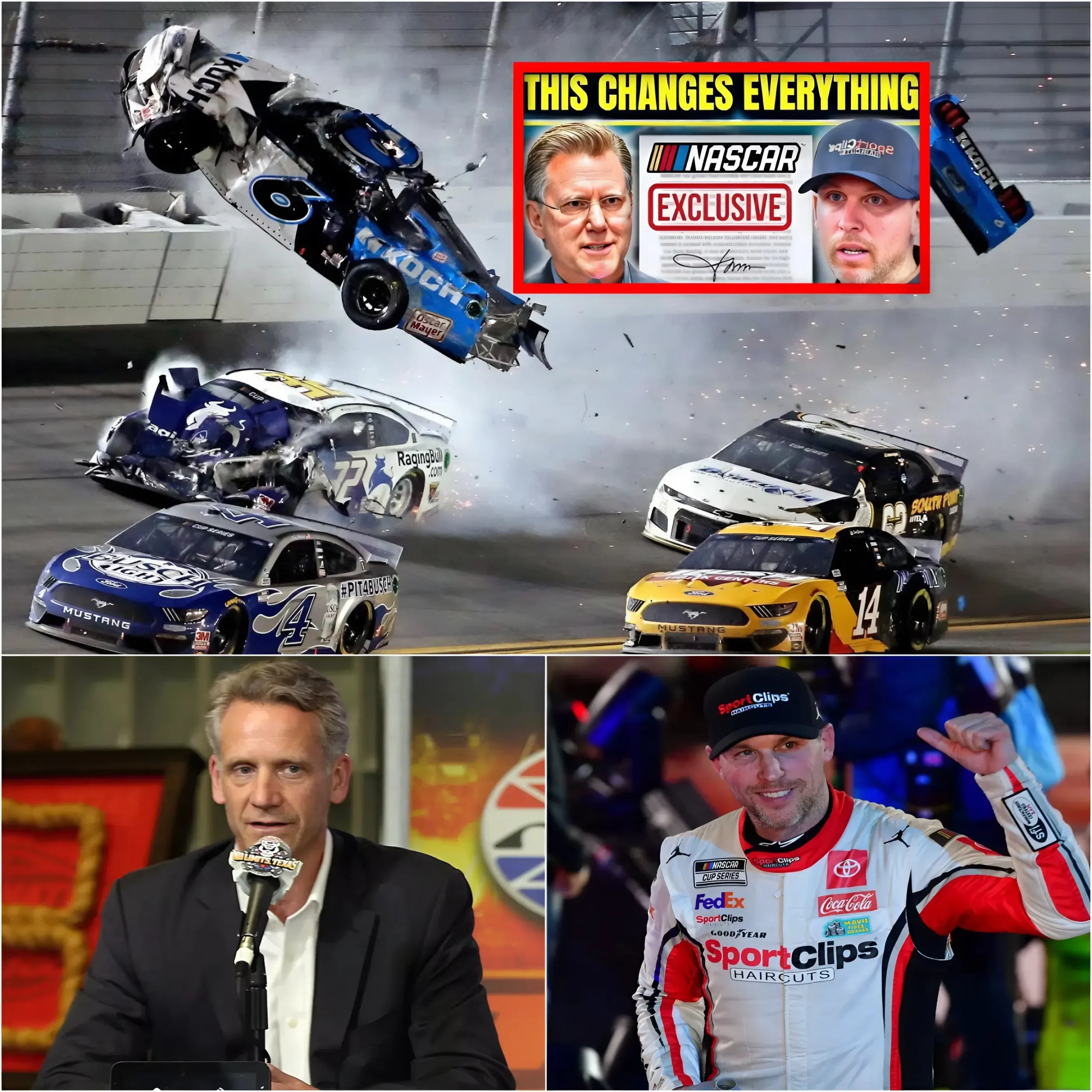 Cover Image for BREAKING JUST MINUTES AGO🚨🏁 NASCAR Just ANNOUNCED What Everyone Feared!