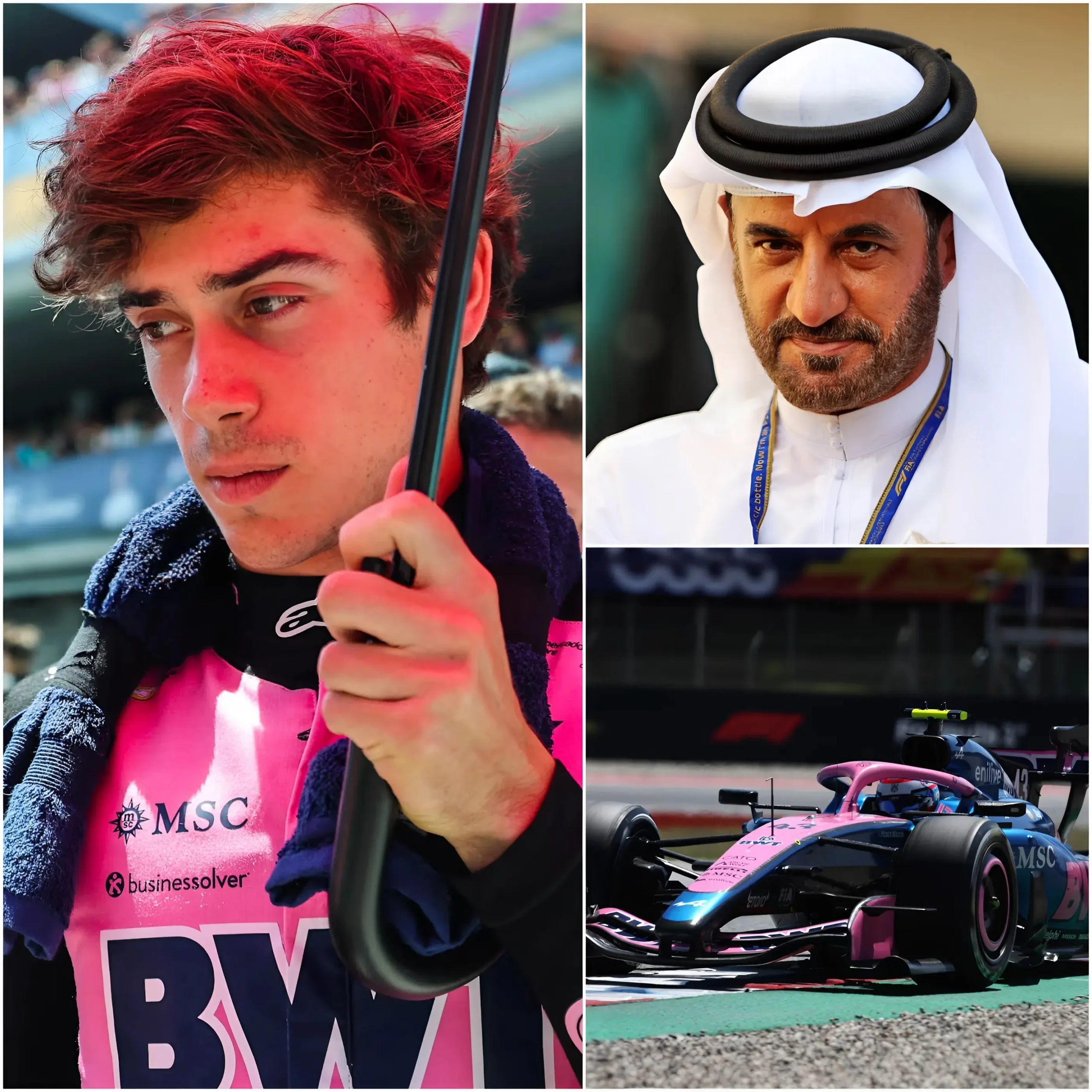 Cover Image for 🚨 HACE 15 MINUTOS: El presidente de la FIA, Mohammed Ben Sulayem, decidió imponer cinco sanciones a Colapinto tras la carrera de ayer.