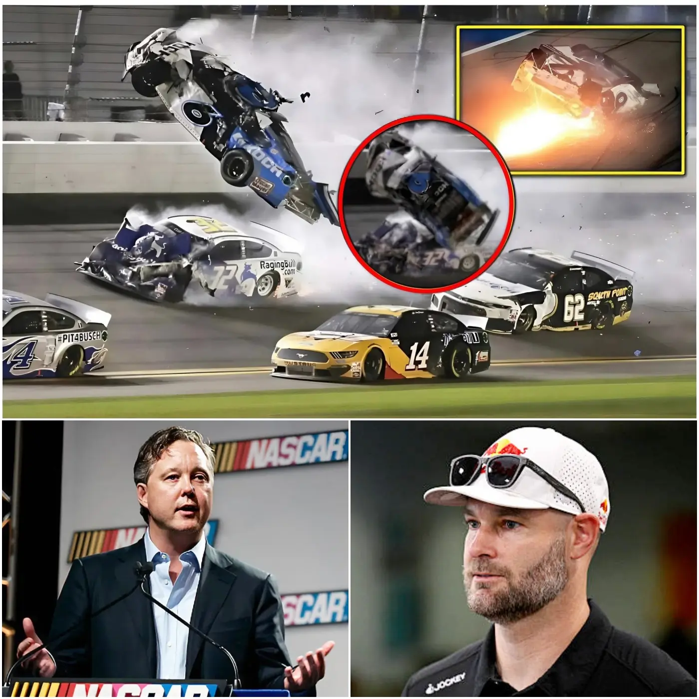 Cover Image for 🔴 YOU WON’T BELIEVE WHAT JUST HAPPENED 🏁🚨 NASCAR HAS JUST MADE A SHOCKING ANNOUNCEMENT, REVEALING A TRAGIC ISSUE AFTER THE TERRIBLE CHAOS THAT HAS ROCKED THE ENTIRE RACING WORLD — AND IT IS LEAVING EVERYONE DEEPLY WORRIED 👇