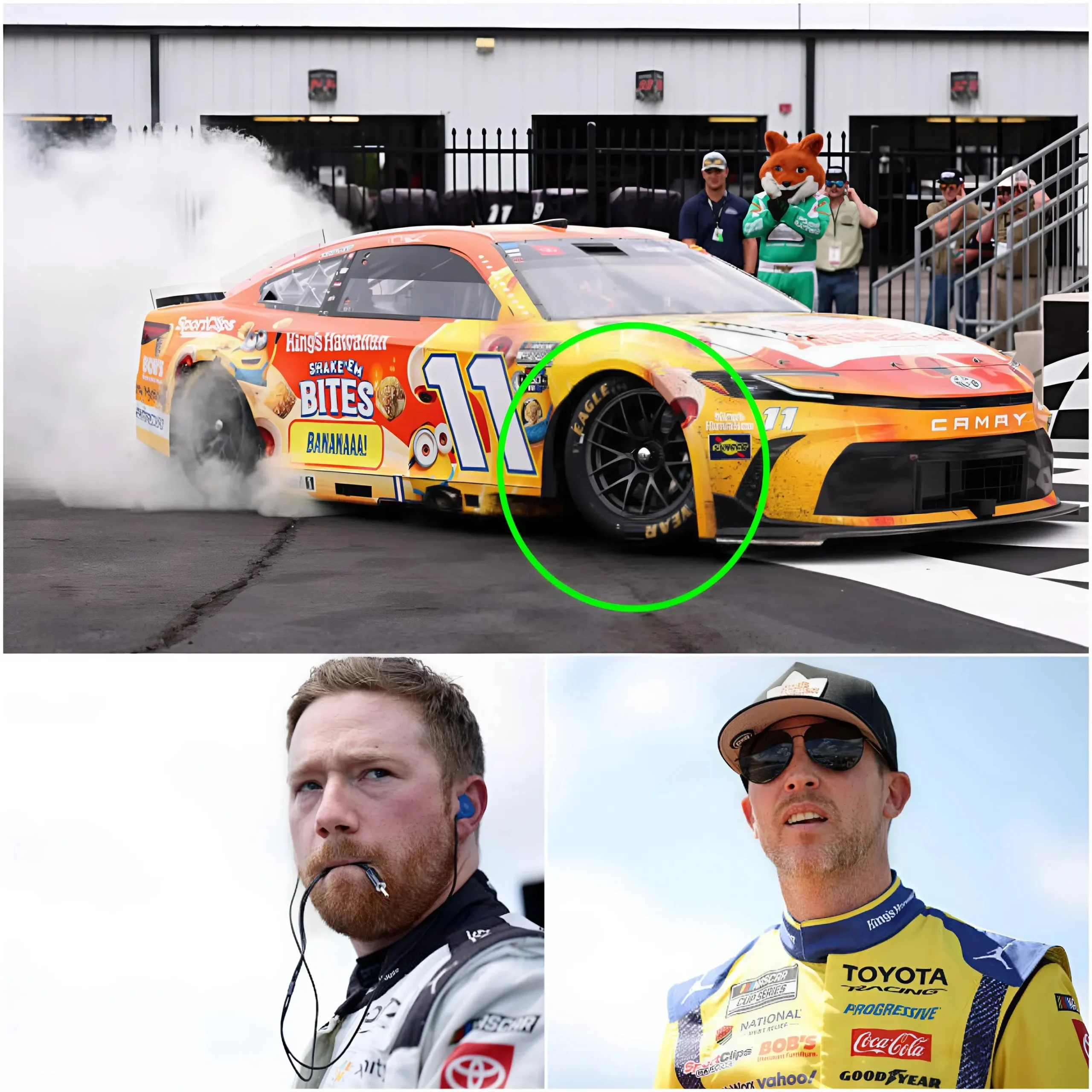 Cover Image for 🔴🏁 “THERE IS NO PLACE FOR CHEATERS HERE.” Tyler Reddick is reportedly furious after shocking allegations surfaced targeting Denny Hamlin, involving modified engine software and unauthorized assist systems during the Great American Getaway 400.