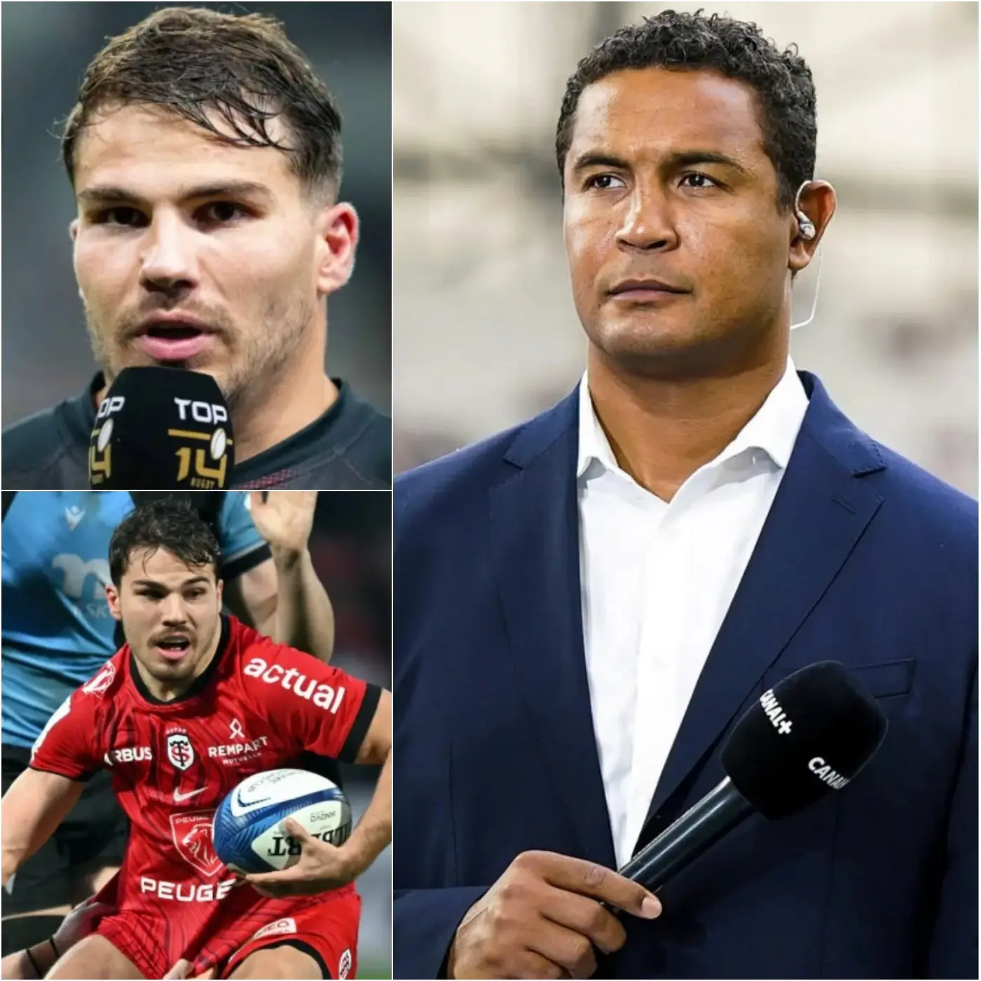 Cover Image for IL Y A 25 MINUTES 🚨Thierry Dusautoir, légende du rugby toulousain et surnommé « Le Destructeur des Ténèbres », a enfin pris la parole pour défendre Antoine Dupont, critiqué pour son statut jugé surcoté et indigne de sa place