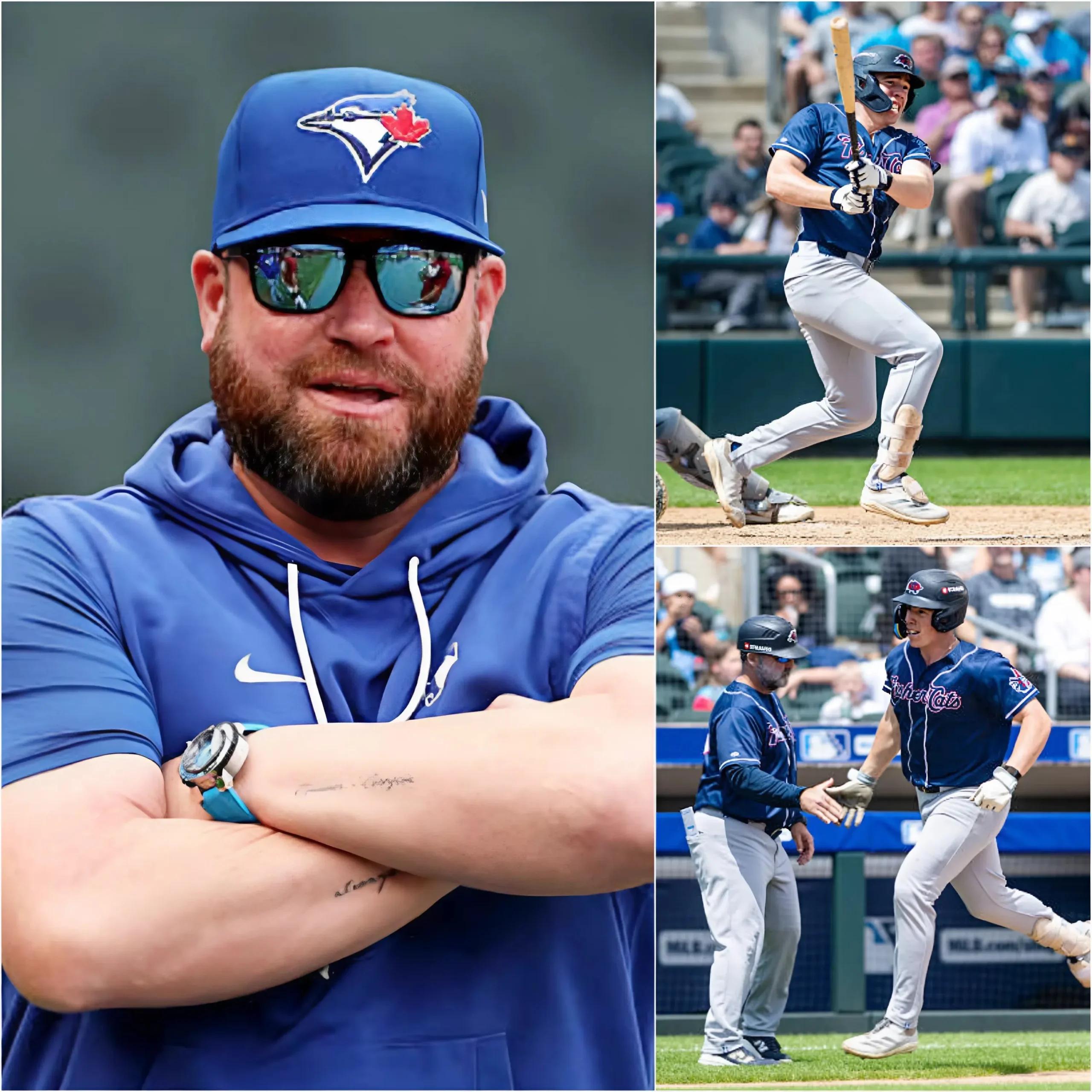 Cover Image for “THE BLUE JAYS’ GEM HAS APPEARED” Sean Keys Explodes with First Home Run After Promotion to Buffalo, quickly establishing himself as a name the Toronto Blue Jays community is constantly talking about.