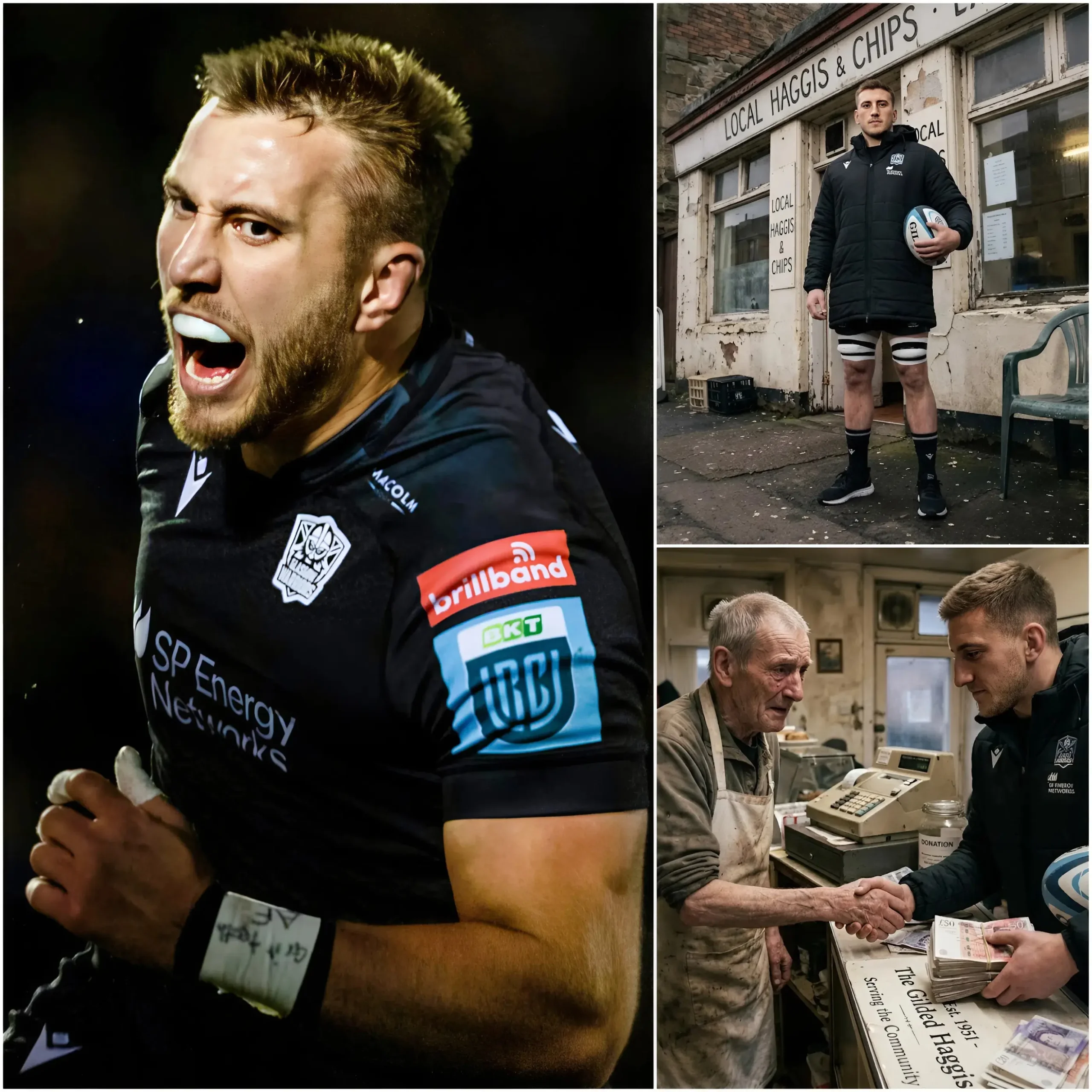 Cover Image for 💖 GOOD NEWS: Matt Fagerson reportedly spent $100,000 to save a restaurant — the very place that quietly provided him with free meals during his early training years.