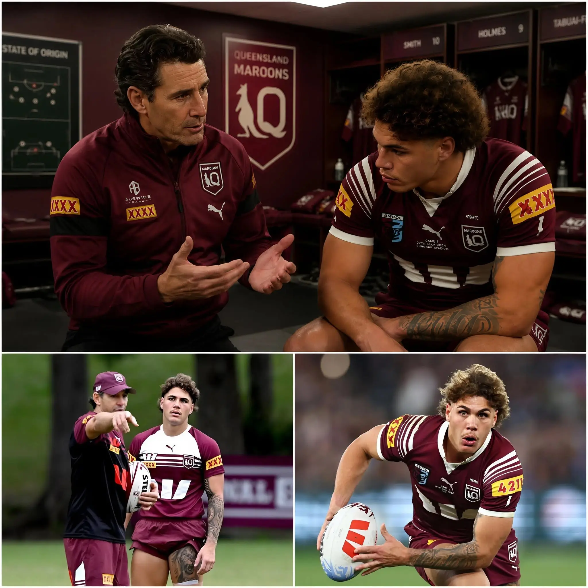 Cover Image for HOT OFF THE PRESS FROM BRISBANE: After a horror run of form that’s thrown the Broncos into a full-blown crisis this season, all eyes have turned to Billy Slater