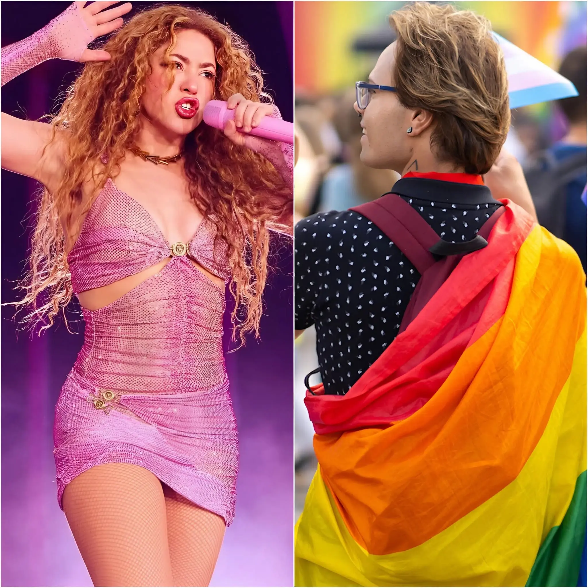 Cover Image for 🚨🏳️🌈 “No quiero que mis hijos, mis nietos ni ningún niño tenga que presenciar esto.” Shakira desató una tormenta mediática después de hacer esta declaración en televisión en directo, con un tono firme y sin concesiones: