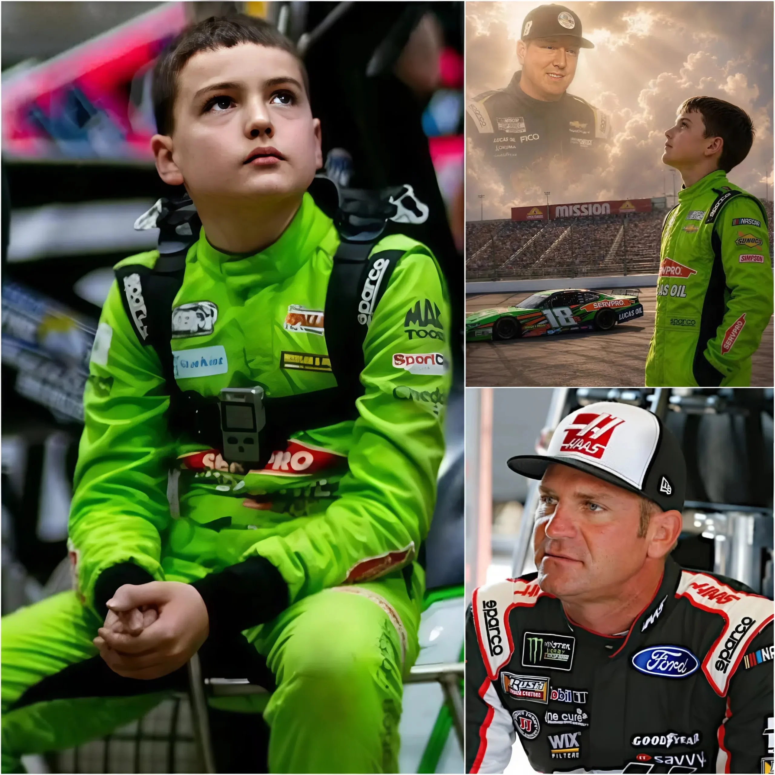 Cover Image for 🚨 SHOCKING NEWS FROM THE RACE ZONE: Clint Bowyer unexpectedly breaks the code of silence amidst the Busch crisis, publicly sending a grim message that shakes the entire NASCAR community to revive Brexton during its darkest days and revealing a brutal behind-the-scenes truth that fans never knew!