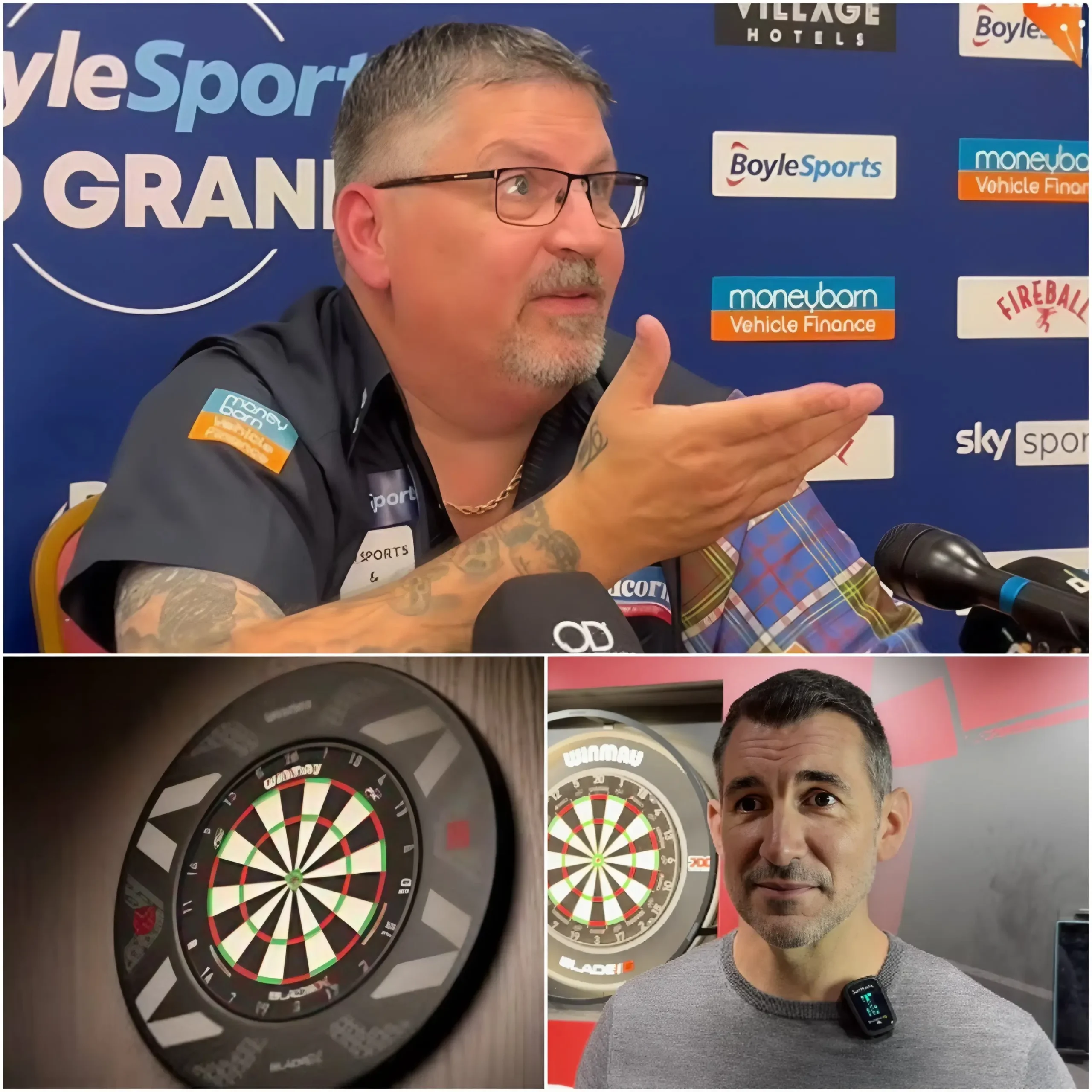 Cover Image for 😠🎯 Gary Anderson Blasts New Dartboard as “The Worst Ever” Scottish darts legend Gary Anderson has sparked major controversy after publicly criticizing the new Winmau Blade X dartboard being used at major PDC events.