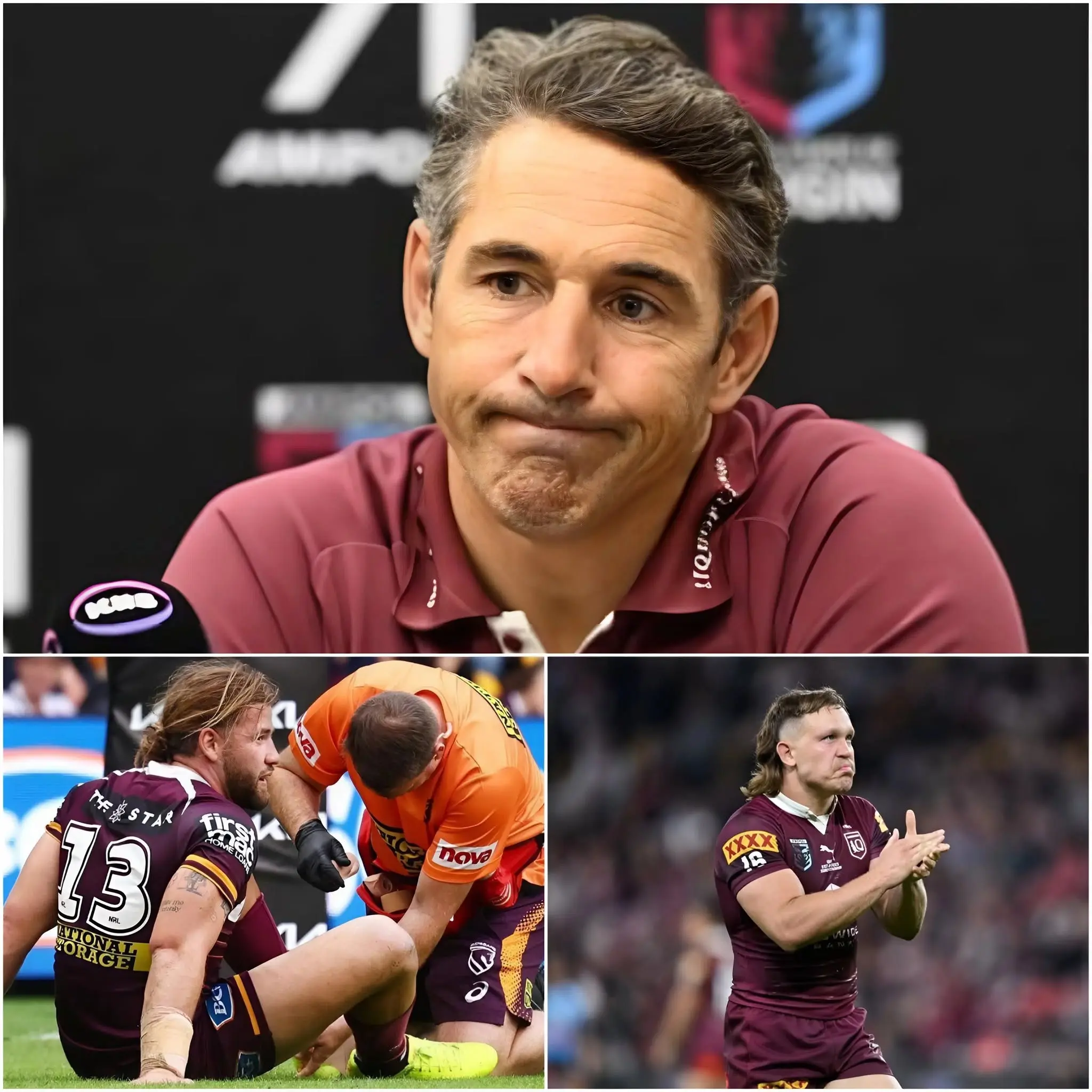 Cover Image for “This is the biggest loss for Queensland at the moment, but I have a plan to deal with it,” said Billy Slater
