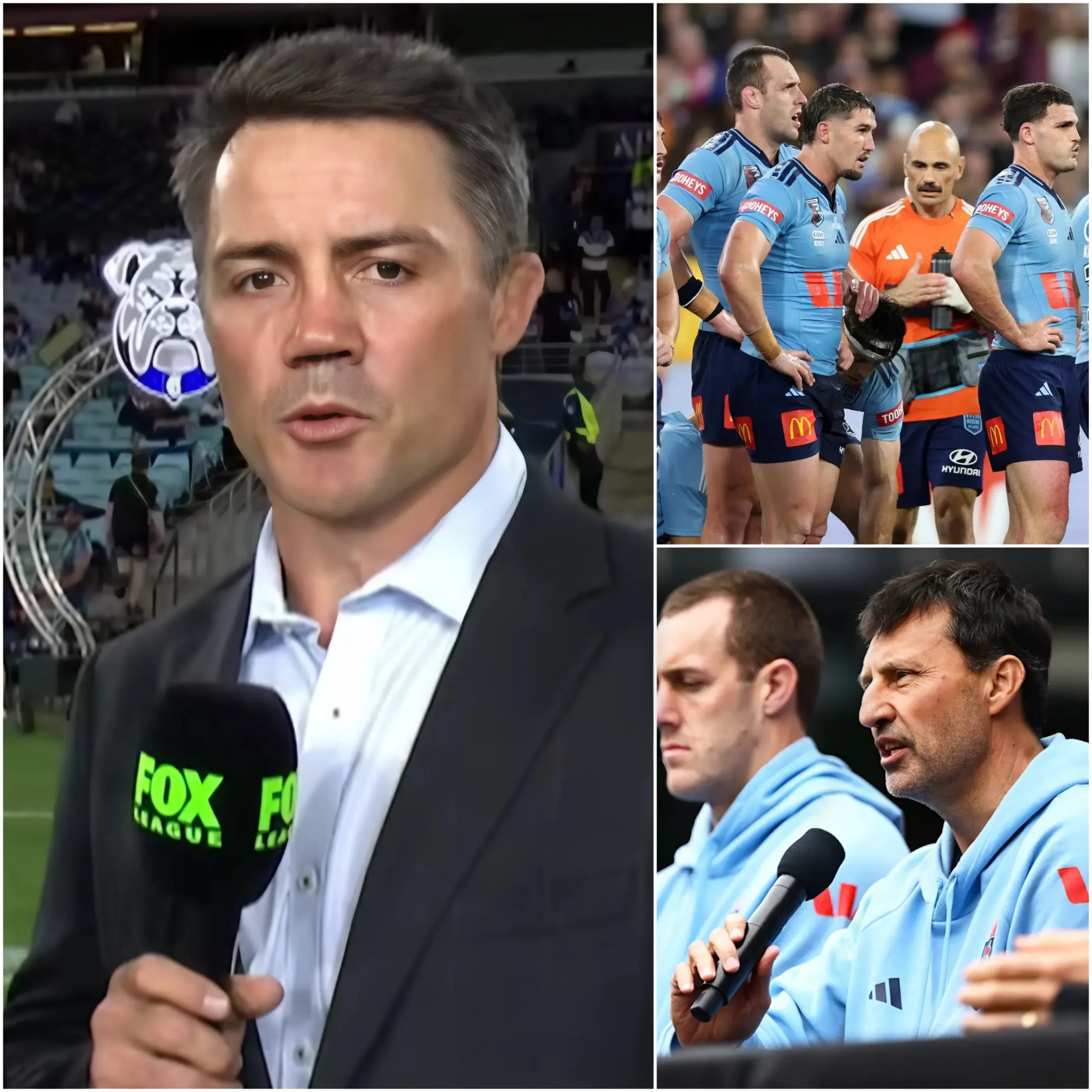 Cover Image for 🏉🔥 Former NRL great Cooper Cronk and several media personalities have repeatedly mocked NSW coach Laurie Daley with the nickname “Captain Snooze,” claiming his uninspiring team talks are a major reason the Blues often start matches flat and lacking intensity.