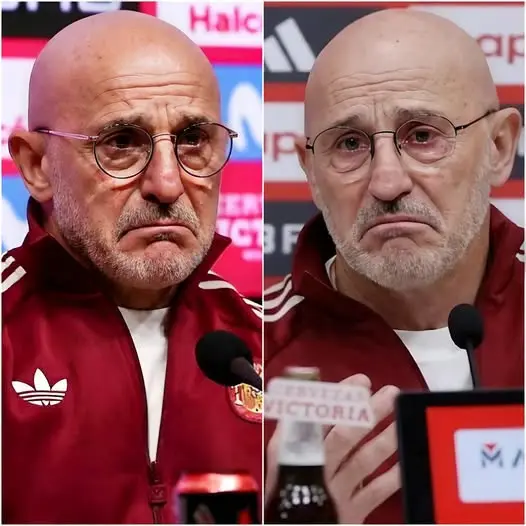 Cover Image for HACE 15 MINUTOS — EN ESTE MOMENTO CON LA ROJA: El seleccionador Luis de la Fuente ha confirmado oficialmente que la selección española …