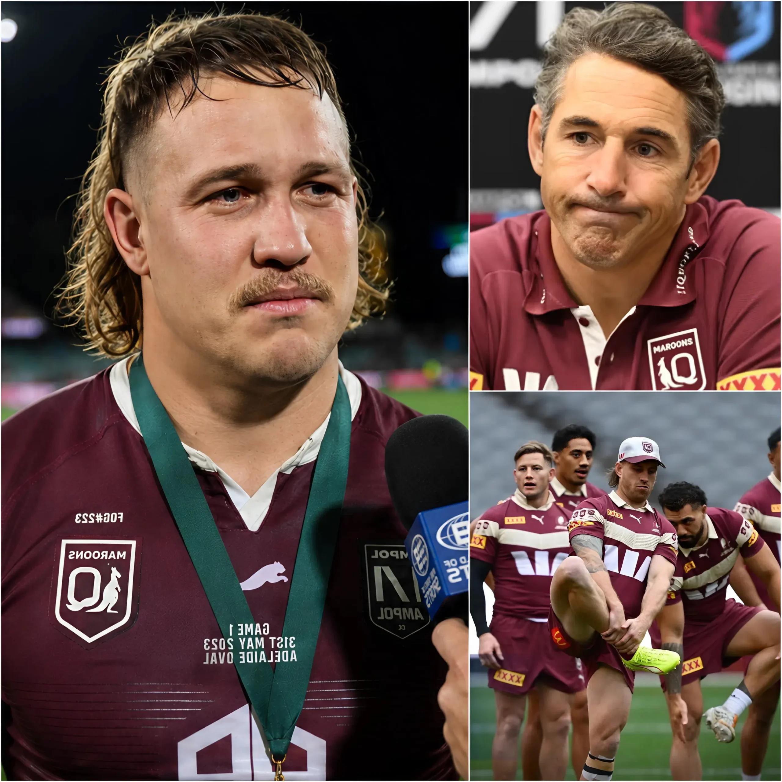 Cover Image for Bombshell Report🚨 Reuben Cotter REVEALS what coach Billy Slater said in the locker room, causing a stir in the Australian media…