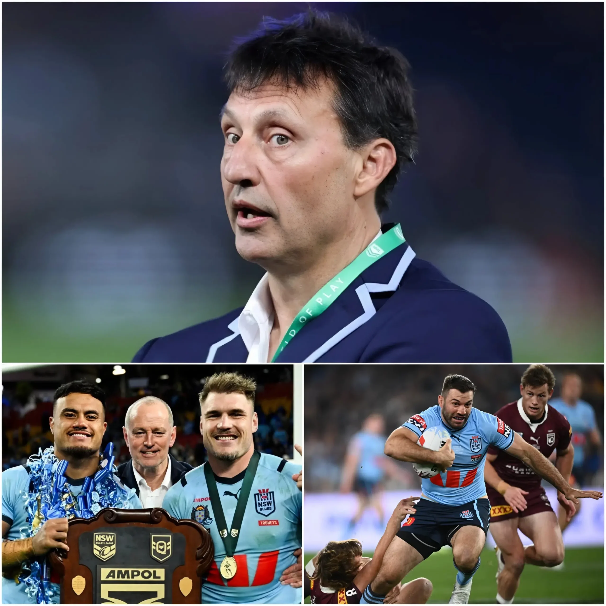 Cover Image for 🚨REVEALED A former Blues player has lifted the lid on the touching act from ex-NSW coach Michael Maguire that left the squad ‘in tears’.
