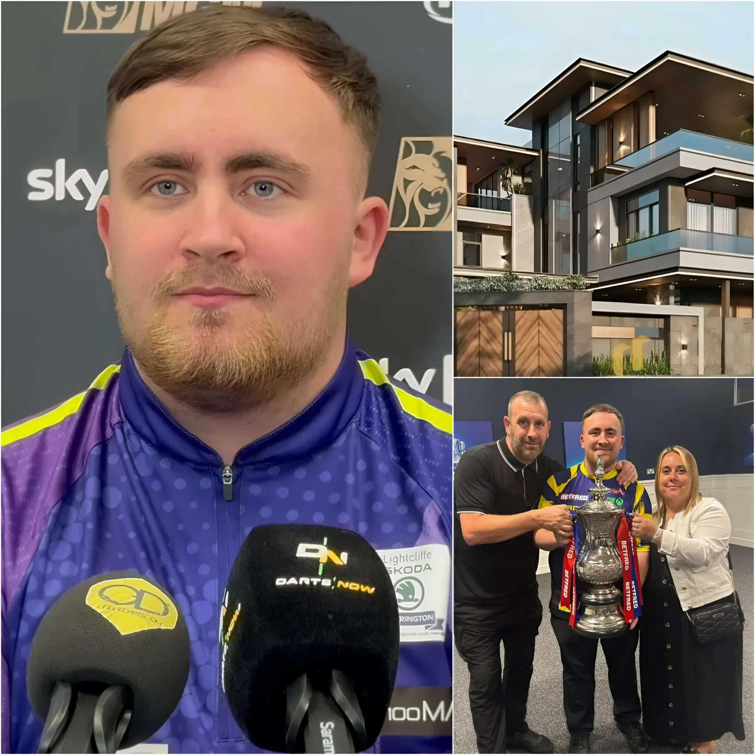 Cover Image for GOOD NEWS 💖 Young darts prodigy Luke Littler has donated half of his season’s prize money to fulfill his parents’ dream. “When I was little, my mother went hungry so I could train… Today, I’ve become the person she always dreamed of. Now it’s time for me to fulfill her dream.” Luke Littler’s words brought tears to his mother’s eyes. And she responded with five touching words… 👇