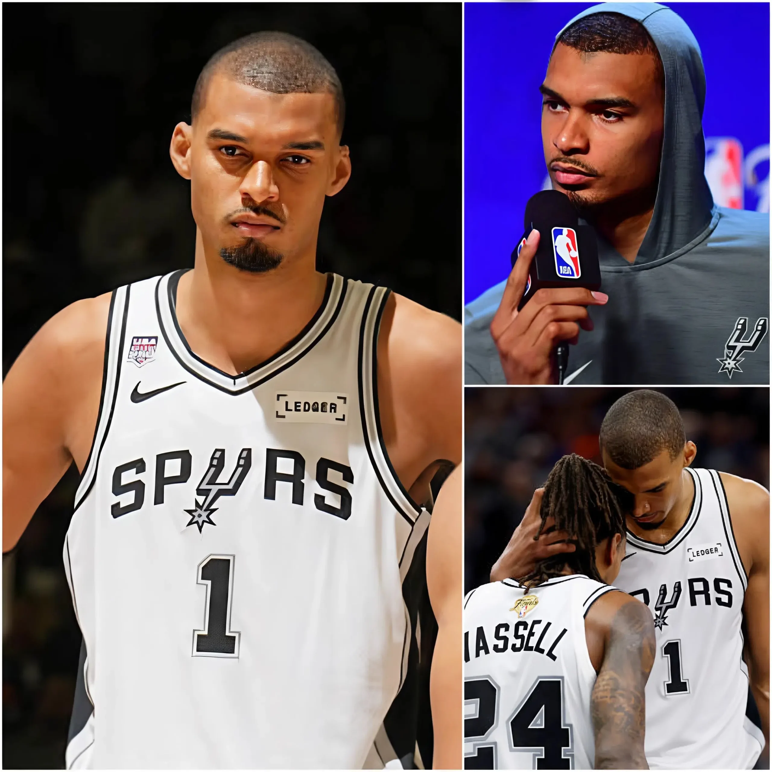 Cover Image for 🚨🚨 SHOCK IN SAN ANTONIO: Just hours after an unexpected decision from the San Antonio Spurs’ management regarding the future of the franchise, Victor Wembanyama is reportedly said to have reacted in a way no one could have predicted.