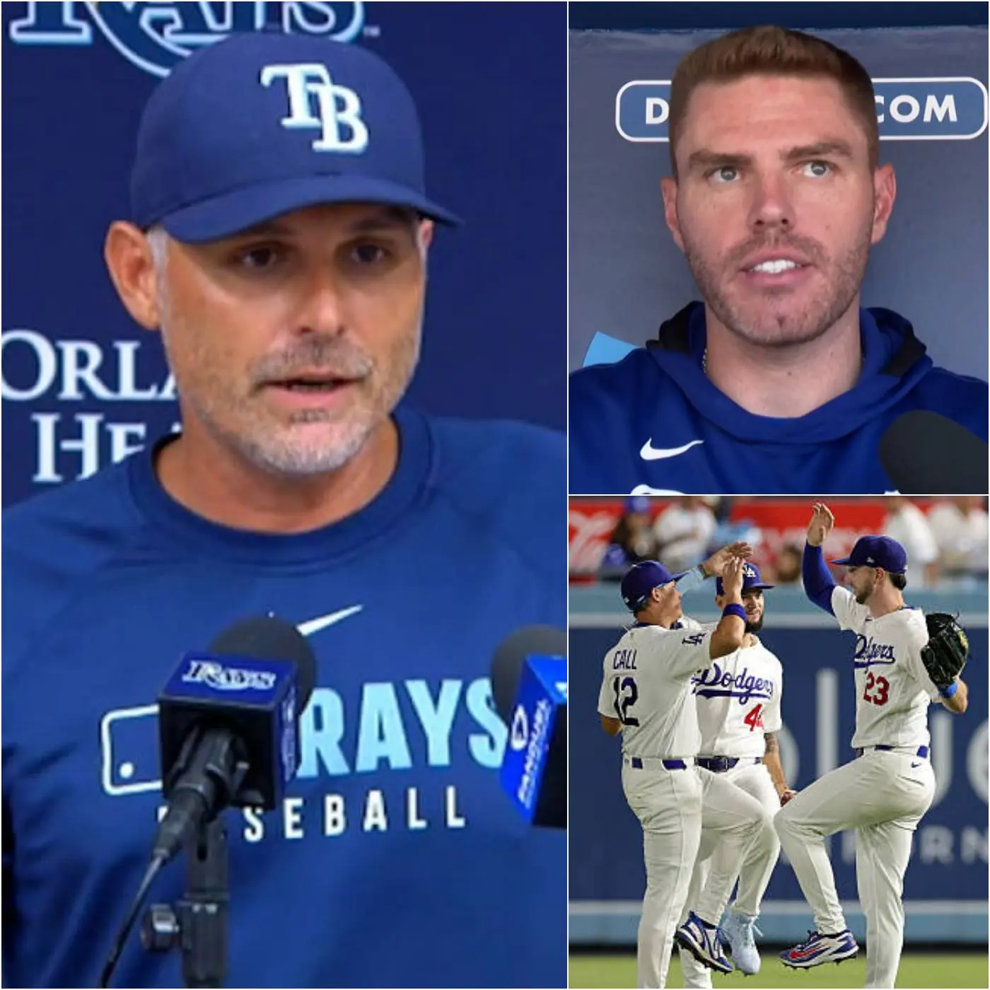 Cover Image for “ENOUGH! CHEATING HAS NO PLACE IN BASEBALL—GET OUT OF HERE!” — just seconds after the Tampa Bay Rays, under coach Kevin Cash, suffered a heartbreaking 0-1 defeat to the Los Angeles Dodgers