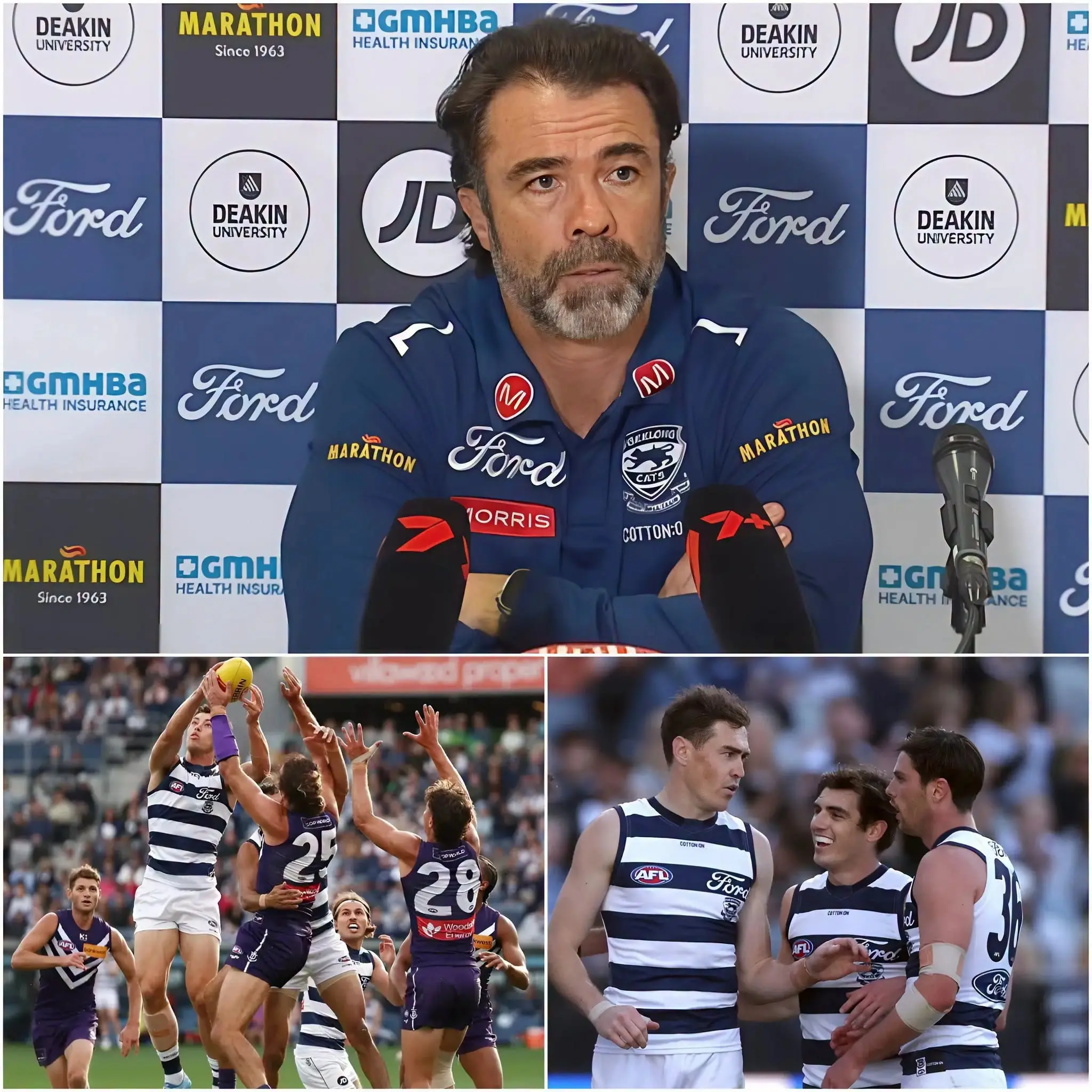 Cover Image for 15 MINUTES AGO 🚨 Coach Chris Scott has announced the lineup for the AFL 2026 Round 15 match at Optus Stadium tomorrow. Three surprising names appear in the starting lineup, along with one IMPORTANT absence that is causing fans great concern…