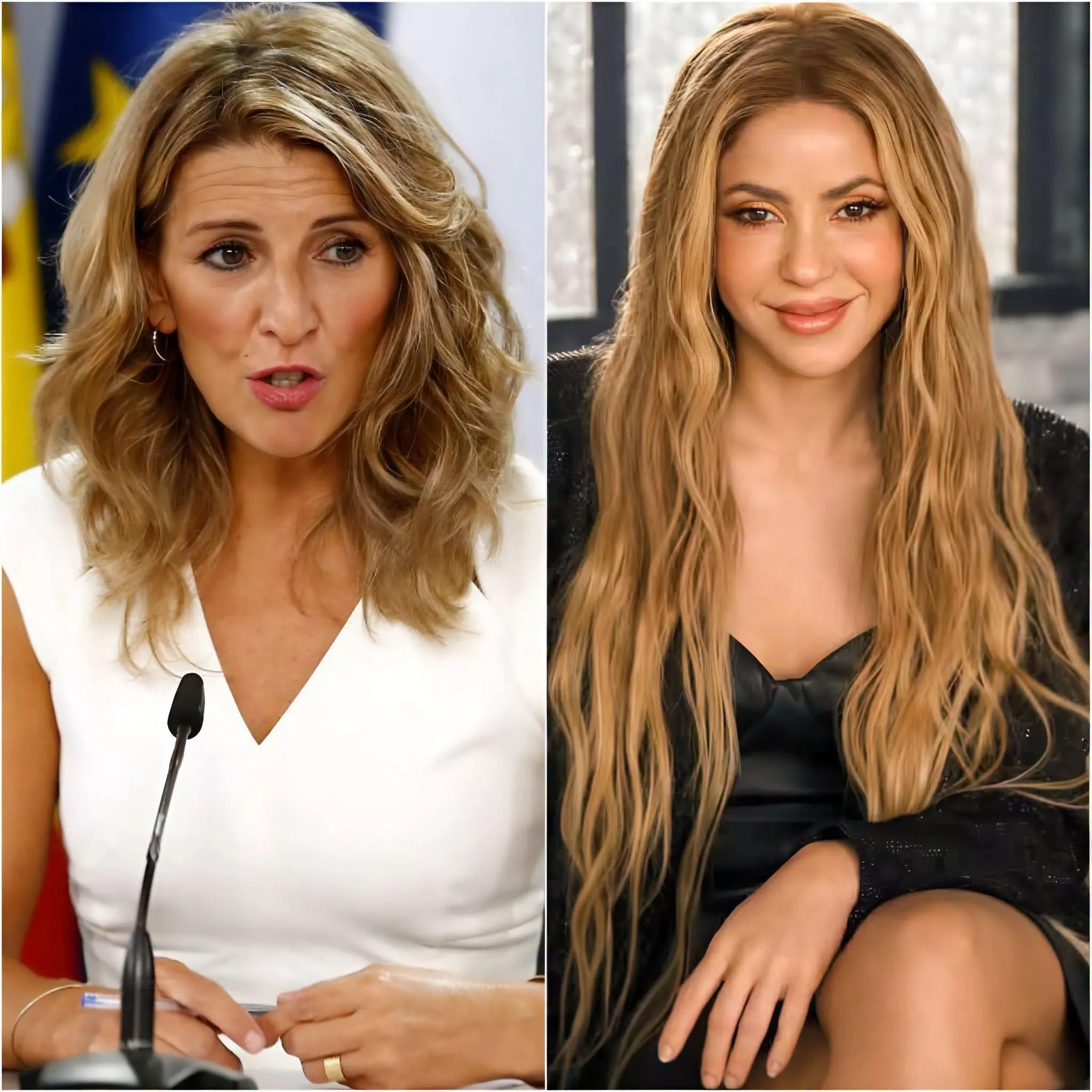 Cover Image for “¡TIENE QUE DEVOLVER LOS 75 MILLONES DE EUROS!” — Shakira está exigiendo que Yolanda Díaz devuelva 75 millones de euros, acusándola de haber apropiado indebidamente esta suma mediante operaciones internas e inversiones familiares con indicios de corrupción.