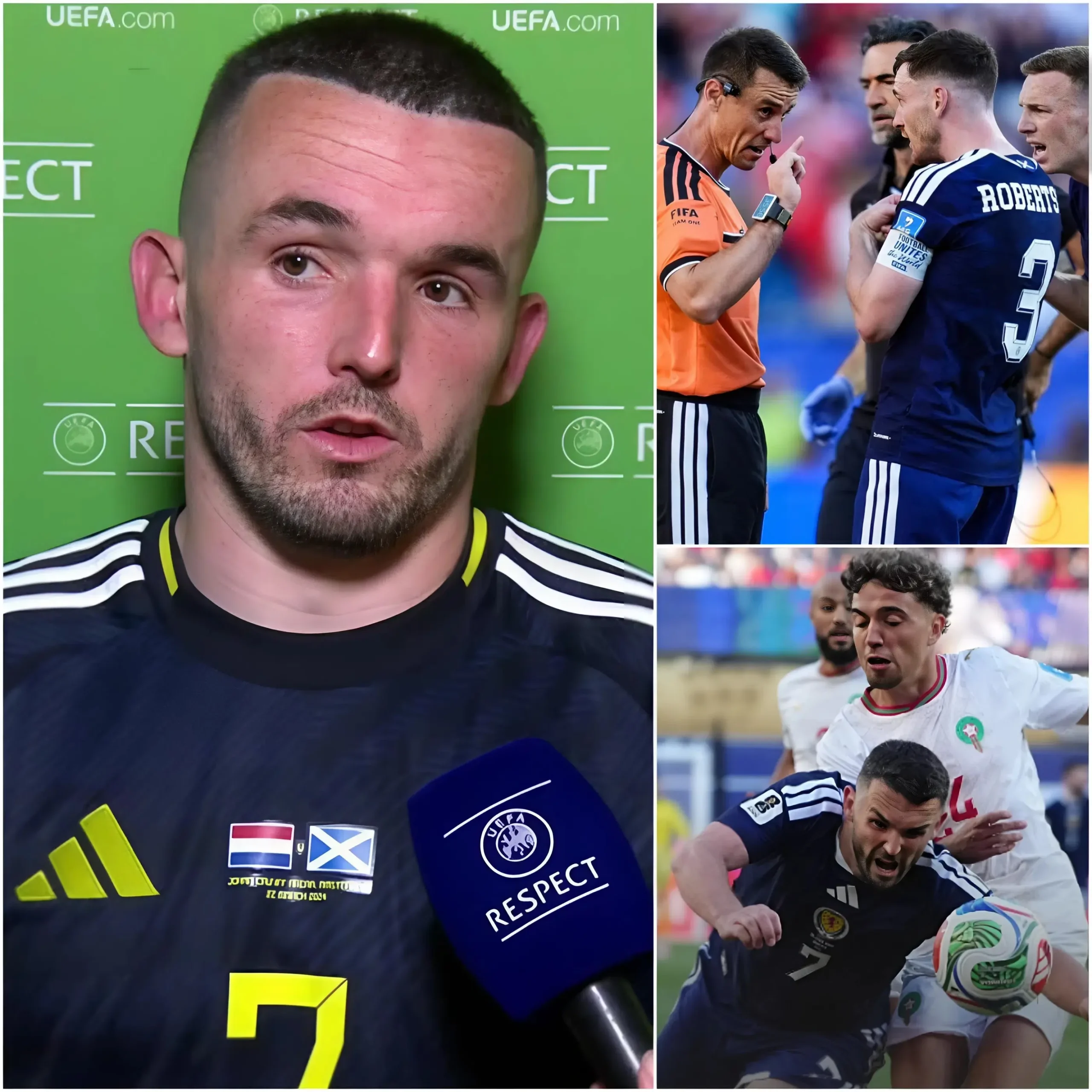 Cover Image for FIFA was forced to hold an emergency meeting: Following Scotland’s 0–1 defeat to Morocco, the most shocking moment of the night did not take place on the pitch, but rather during the post-match press conference.