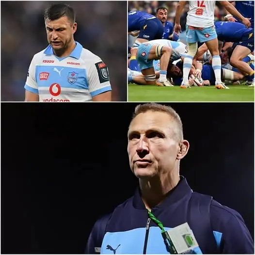 Cover Image for 🔥😢 10 MINUTES AGO: Vodacom Bulls head coach Johan Ackermann has just revealed the heartbreaking reason why the players, especially Handré Pollard, were unable to perform at 100%, leading to a shocking 36–7 defeat to Leinster in the URC Final.