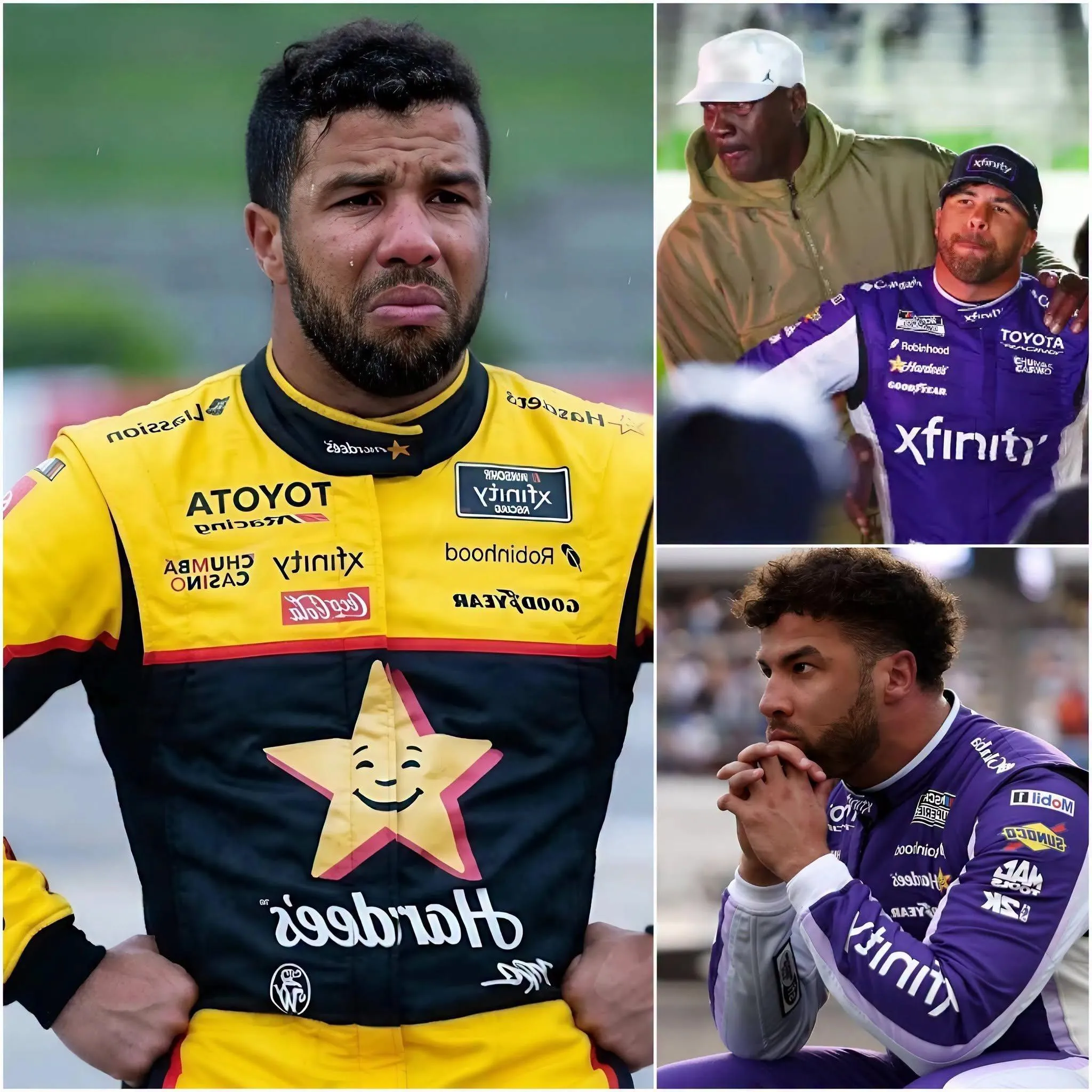 Cover Image for BREAKING NEWS🛑 Bubba Wallace has finally broken his years of silence, revealing a shocking truth: he was constantly subjected to racial discrimination and even targeted by wealthy NASCAR factions trying to remove him from the racetrack.