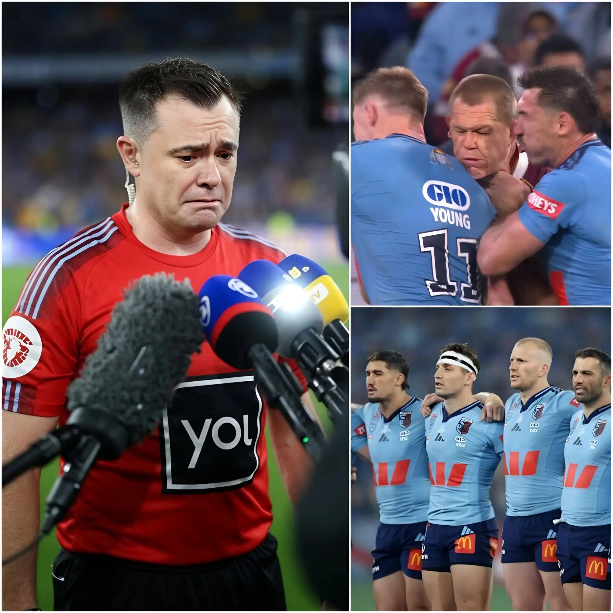 Cover Image for 🚨🏉 “I HAVE TO TAKE RESPONSIBILITY…” — Video referee Chris Butler has finally broken his silence over one of the most controversial decisions of the NRL season.